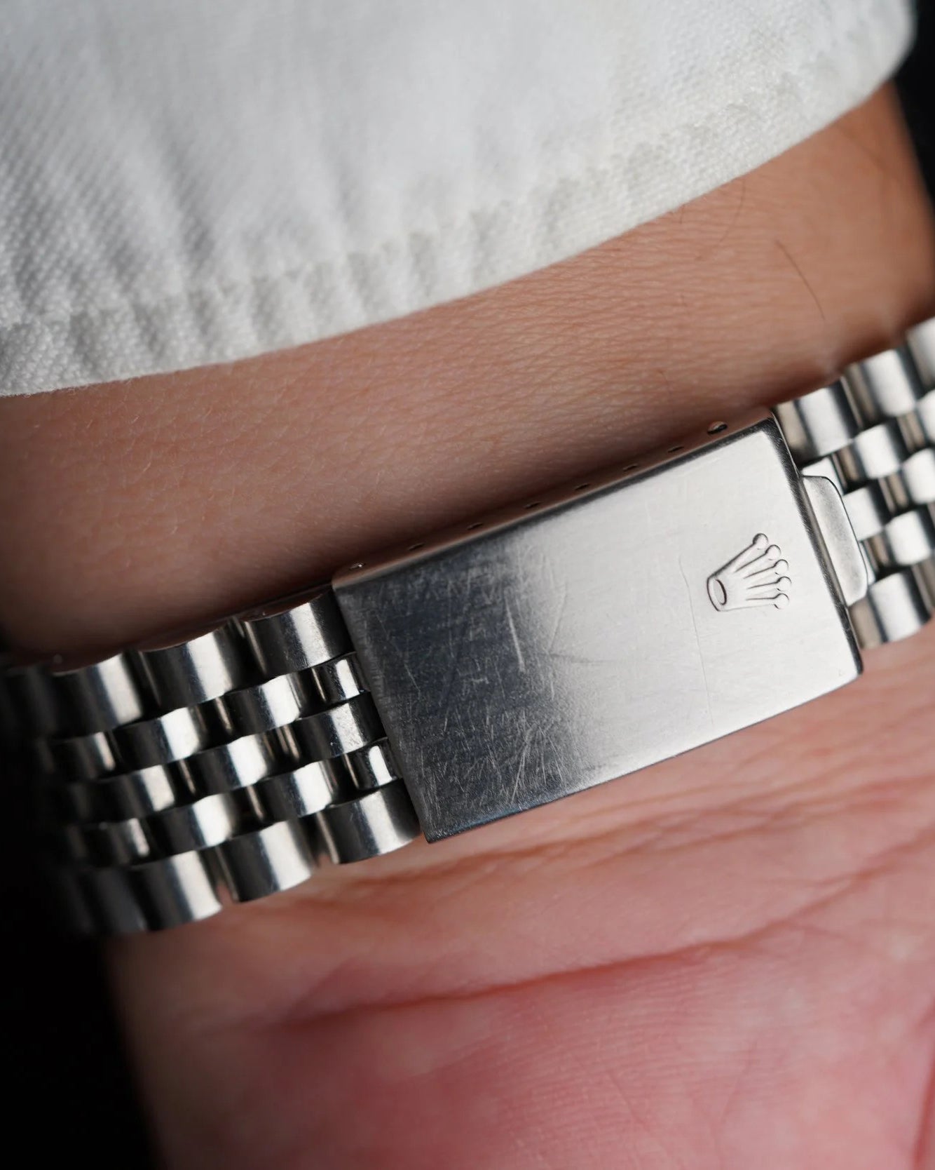 Rolex Datejust Linen Ref 16234 Unpolished