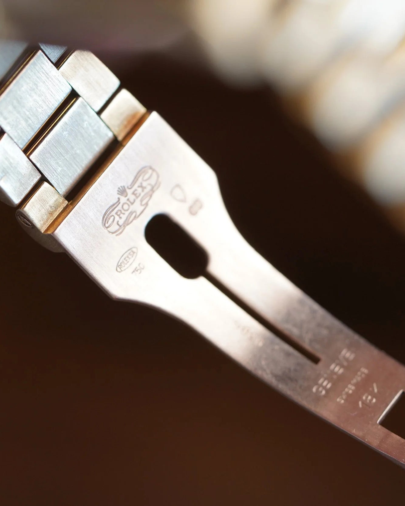 Rolex Black Dial Day-Date Reference 18038 in 18K Yellow Gold Full Set w/ Service Papers