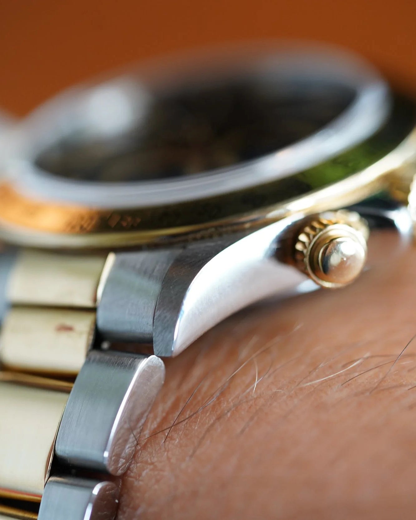 Rolex Floating Cosmograph Zenith Daytona Black Dial Two-Tone 16523