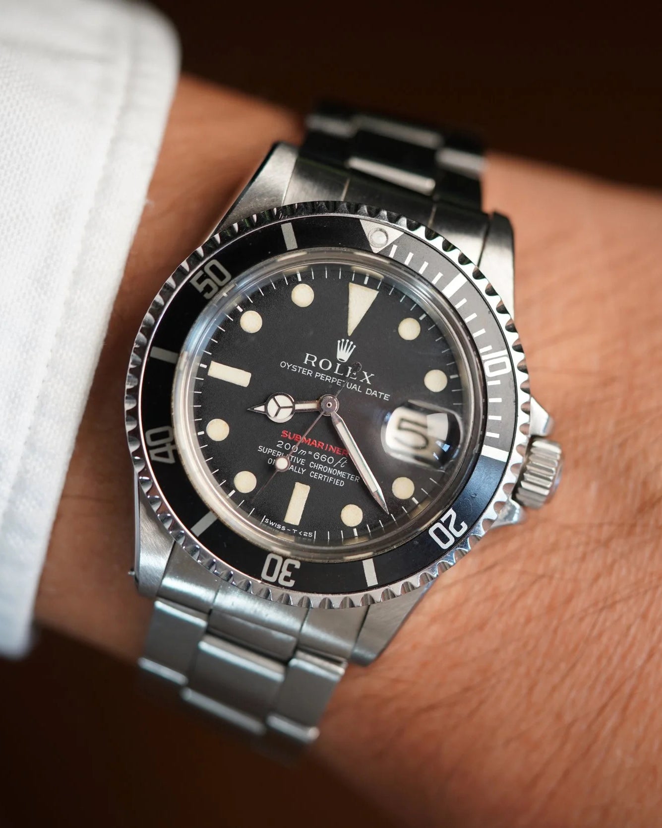 Rolex Meters First Red Submariner Ref 1680