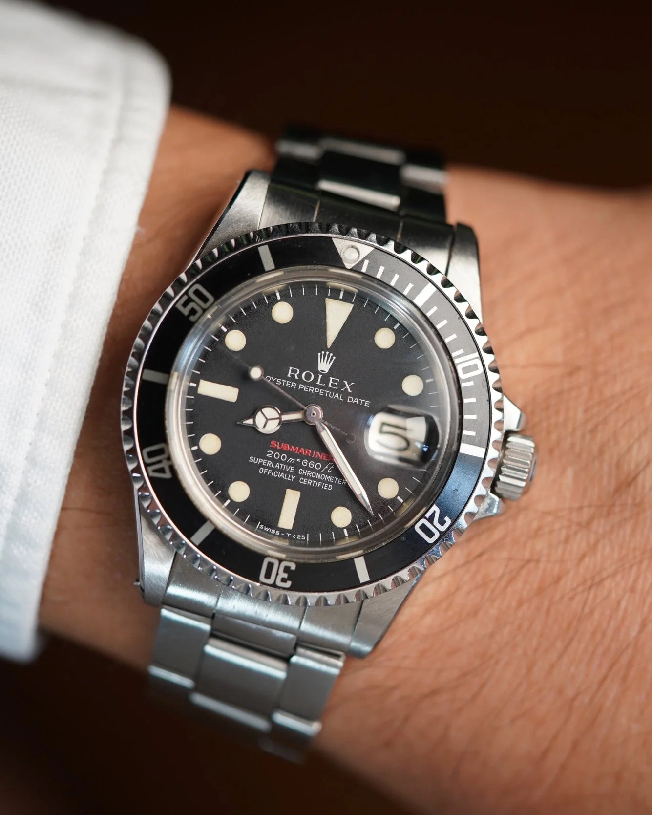 Rolex Meters First Red Submariner Ref 1680