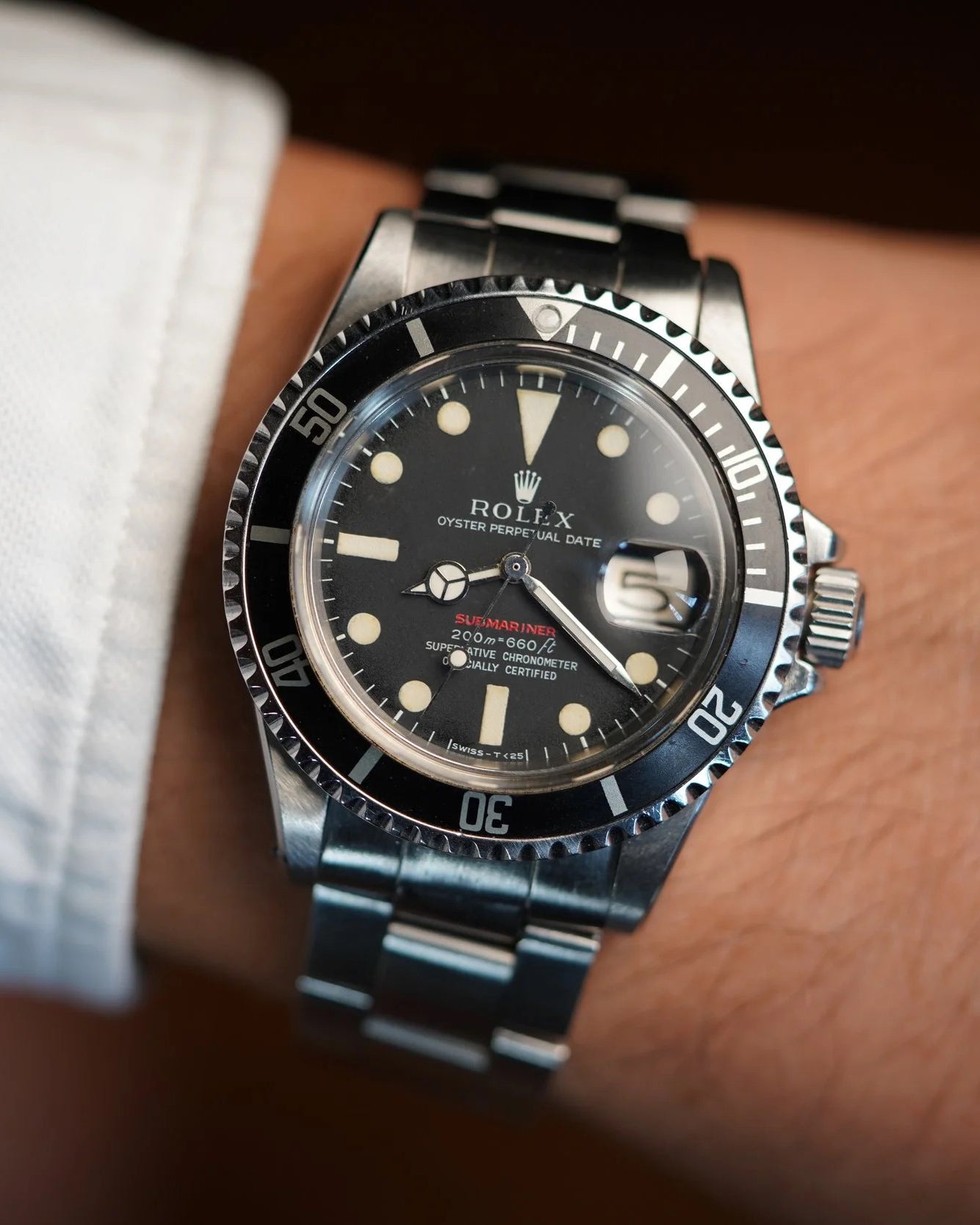 Rolex Meters First Red Submariner Ref 1680