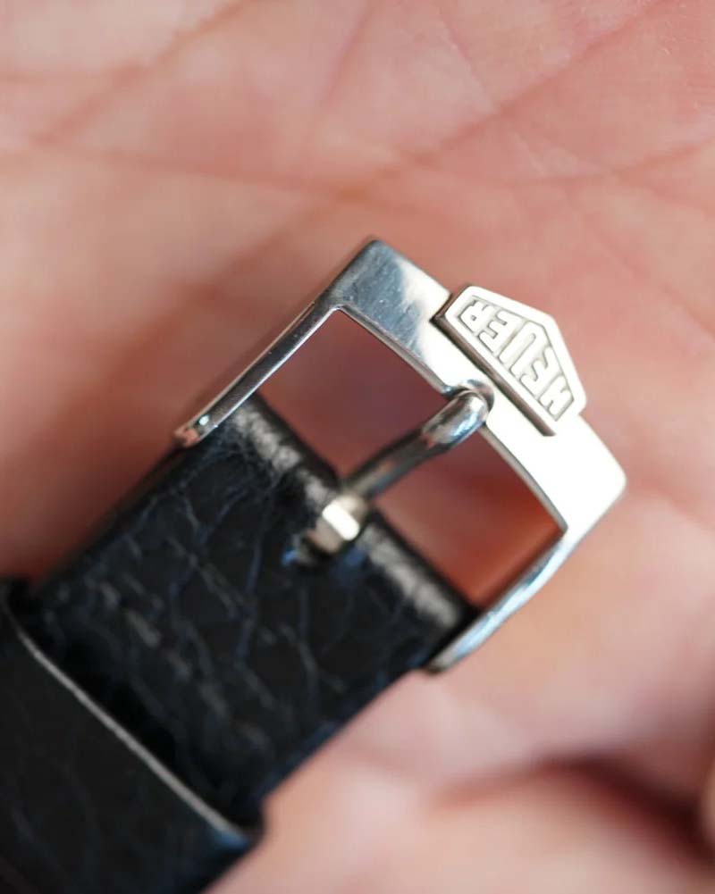 Heuer Monaco Transitional Ref. 1133 with Booklet and Bracelet Unpolished