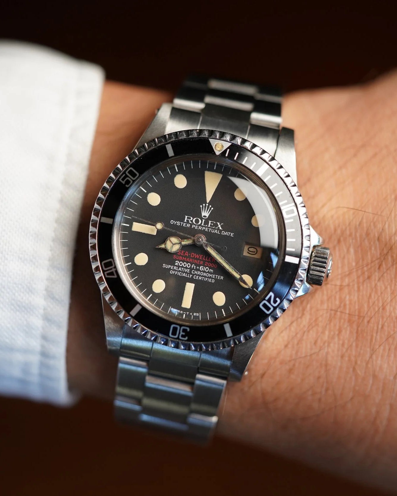 Rolex Double Red Sea-Dweller MK 4 Reference 1665