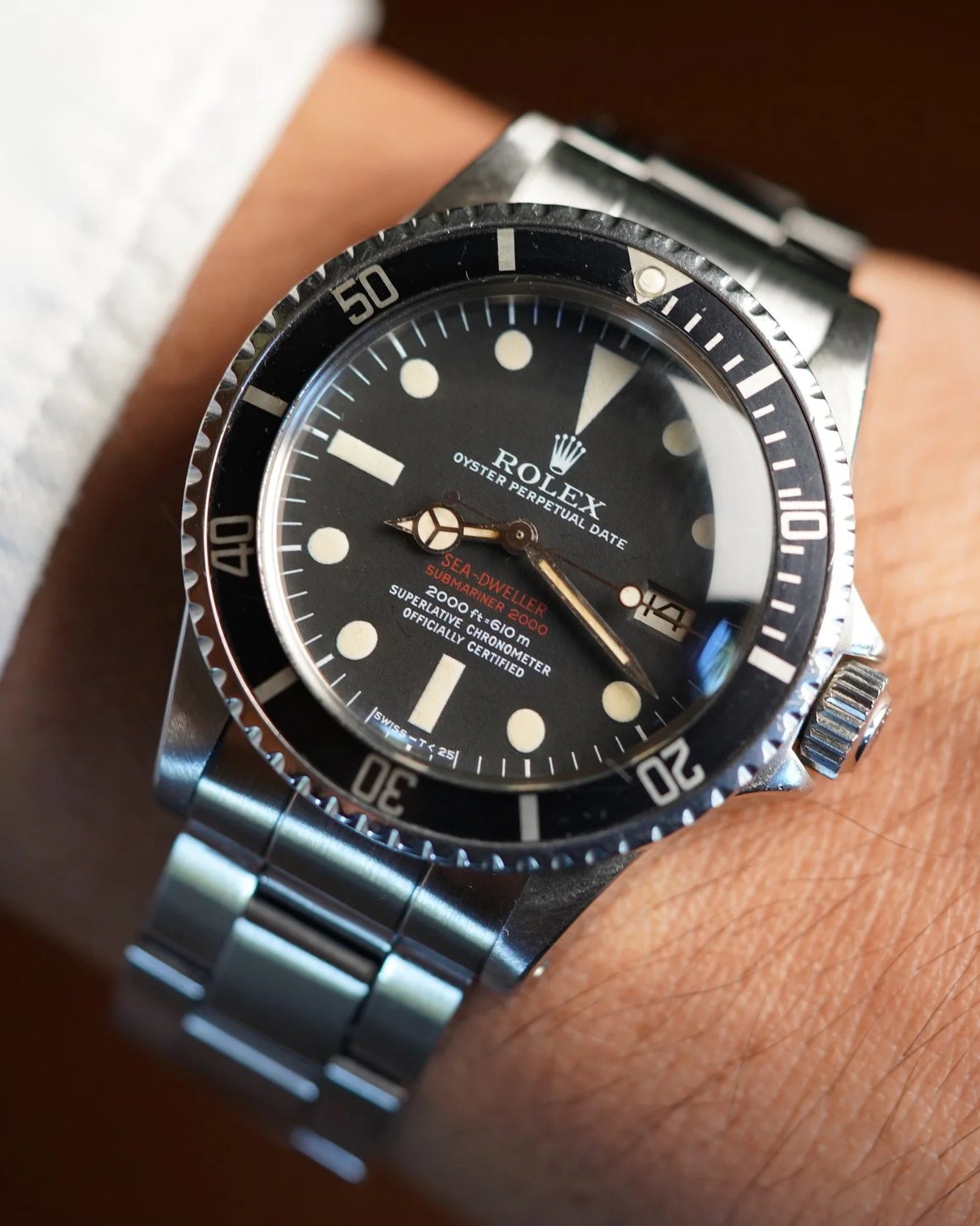 Rolex Mk 3 Double Red Sea-Dweller 1665 Full Set