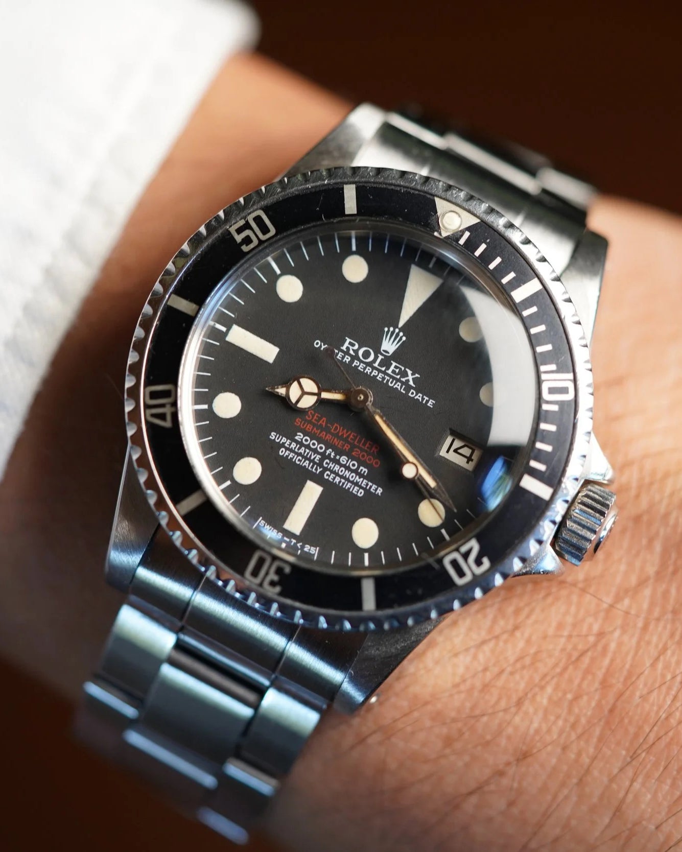 Rolex Mk 3 Double Red Sea-Dweller 1665 Full Set
