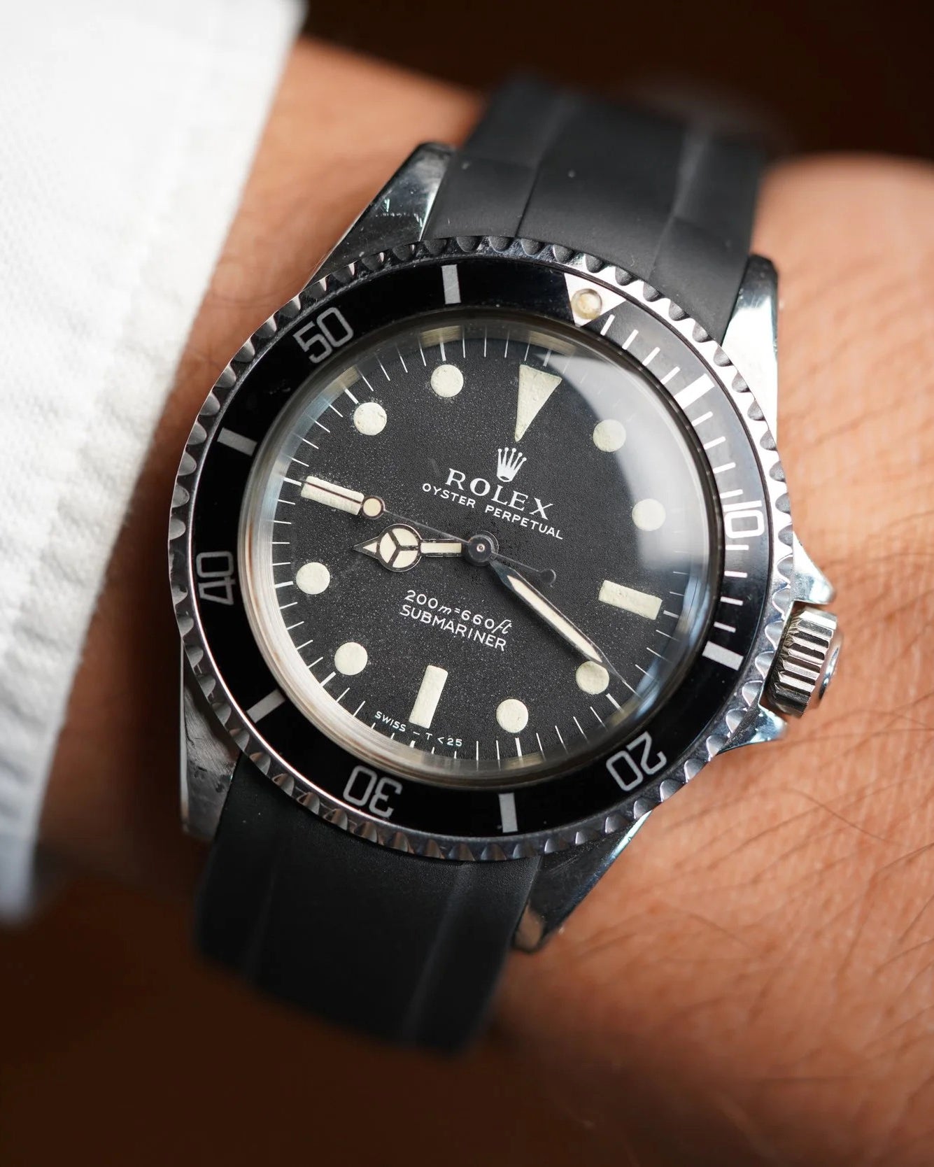 Rolex Submariner 5513 Meters First Dial