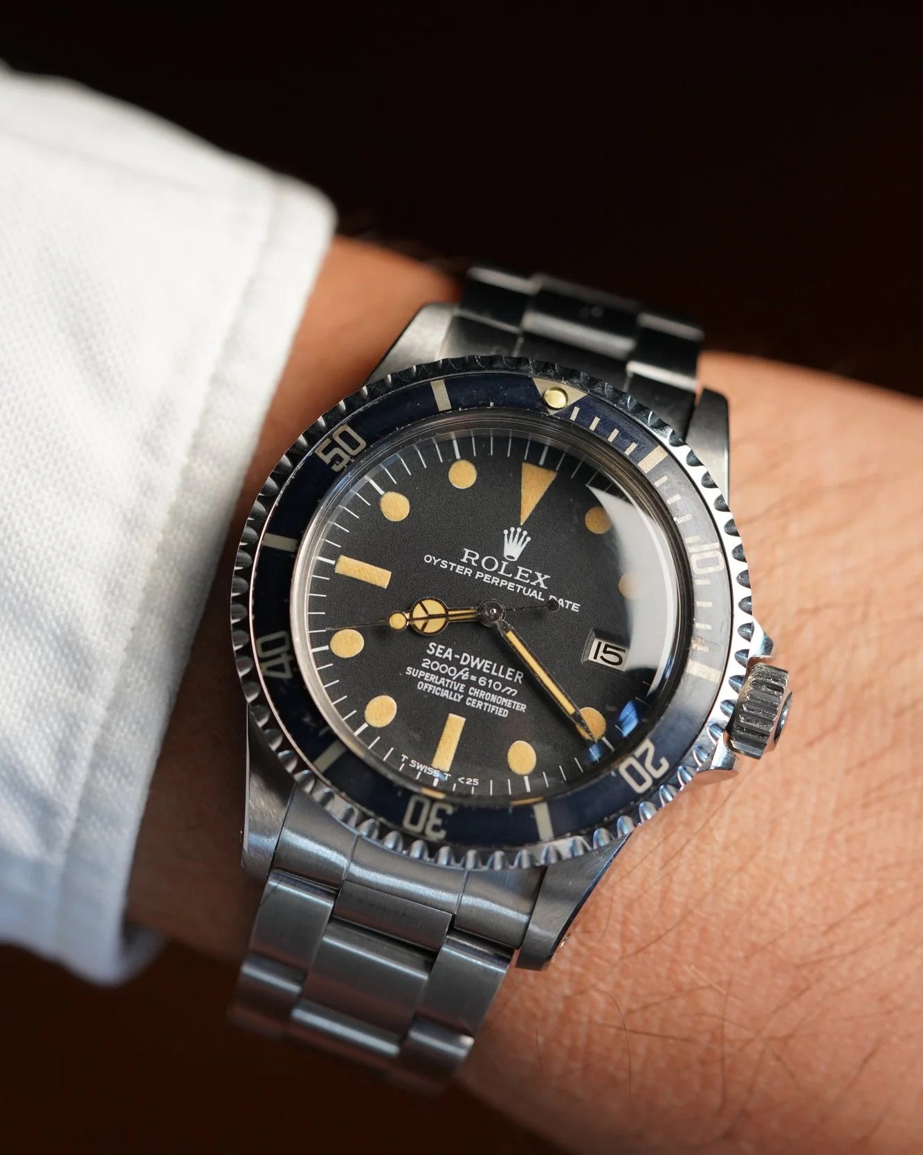 Rolex Rail Dial Mark 2 Great White Sea-Dweller Ref. 1665