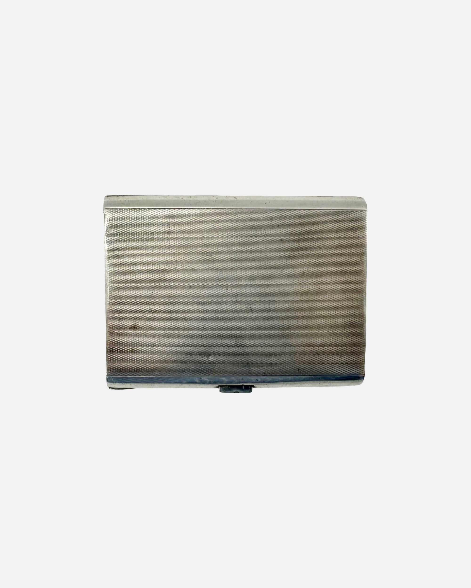 Antique Gieves Ltd. Bond Street Sterling Silver and Enamel Card Case