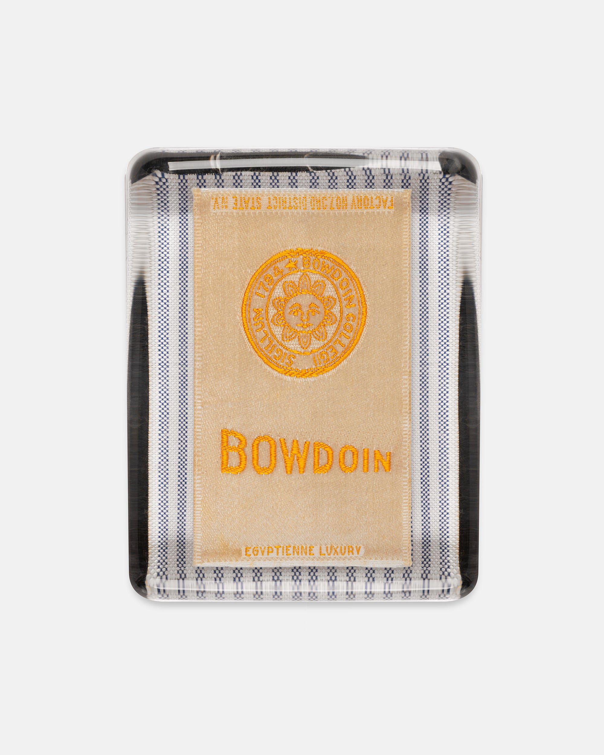Bowdoin College Silk Paperweight