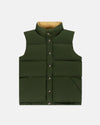 Made-in-USA Olive Crescent Down Works Italian Vest