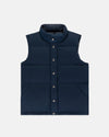 Made-in-USA Navy Crescent Down Works Italian Vest