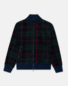 Blackwatch Tartan Polar Fleece Track Jacket
