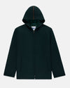 Bottle Green Melton Wool Zermatt Coat