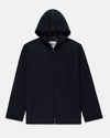 Navy Melton Wool Zermatt Coat
