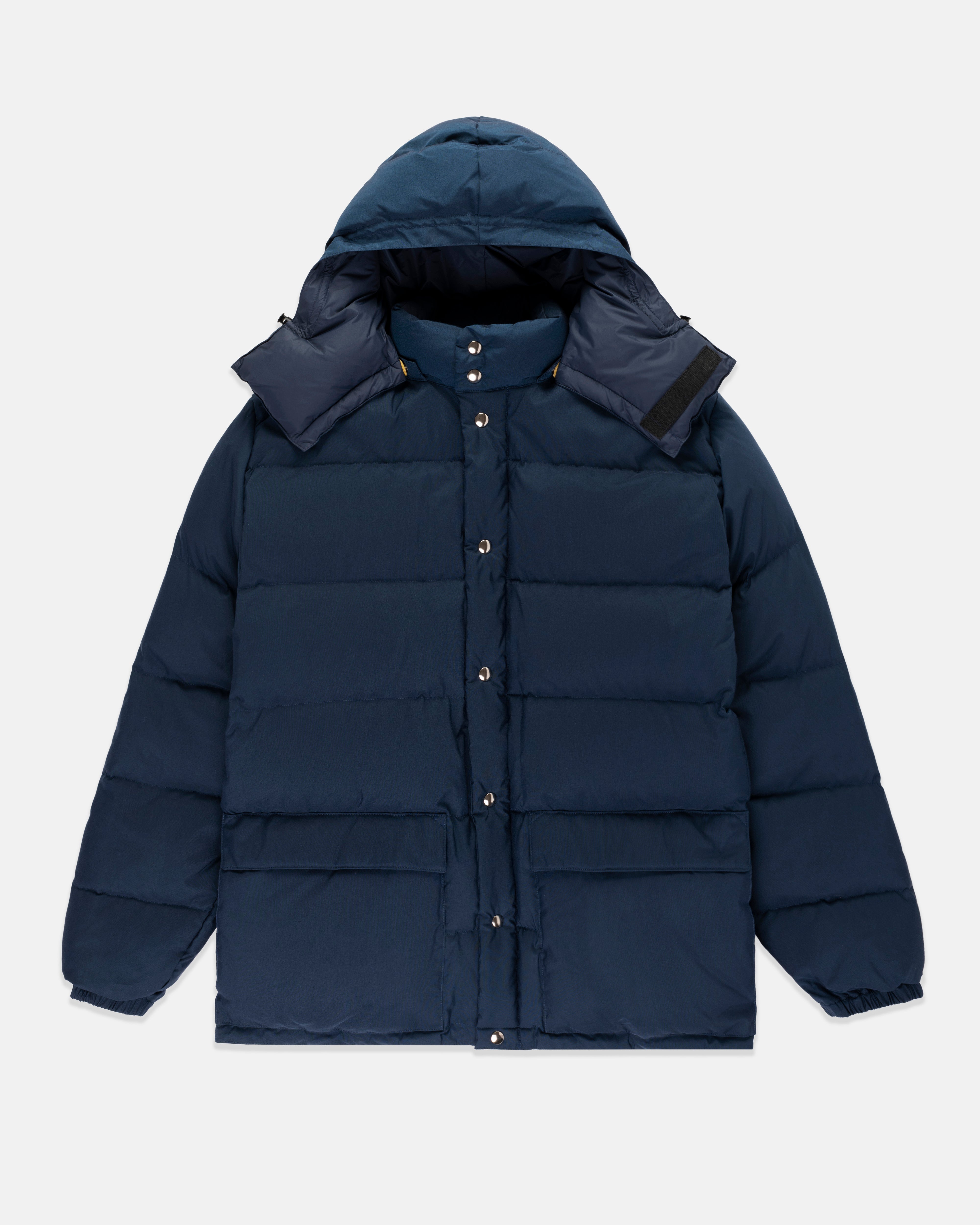 Made-in-USA Navy Crescent Down Works Classico Parka