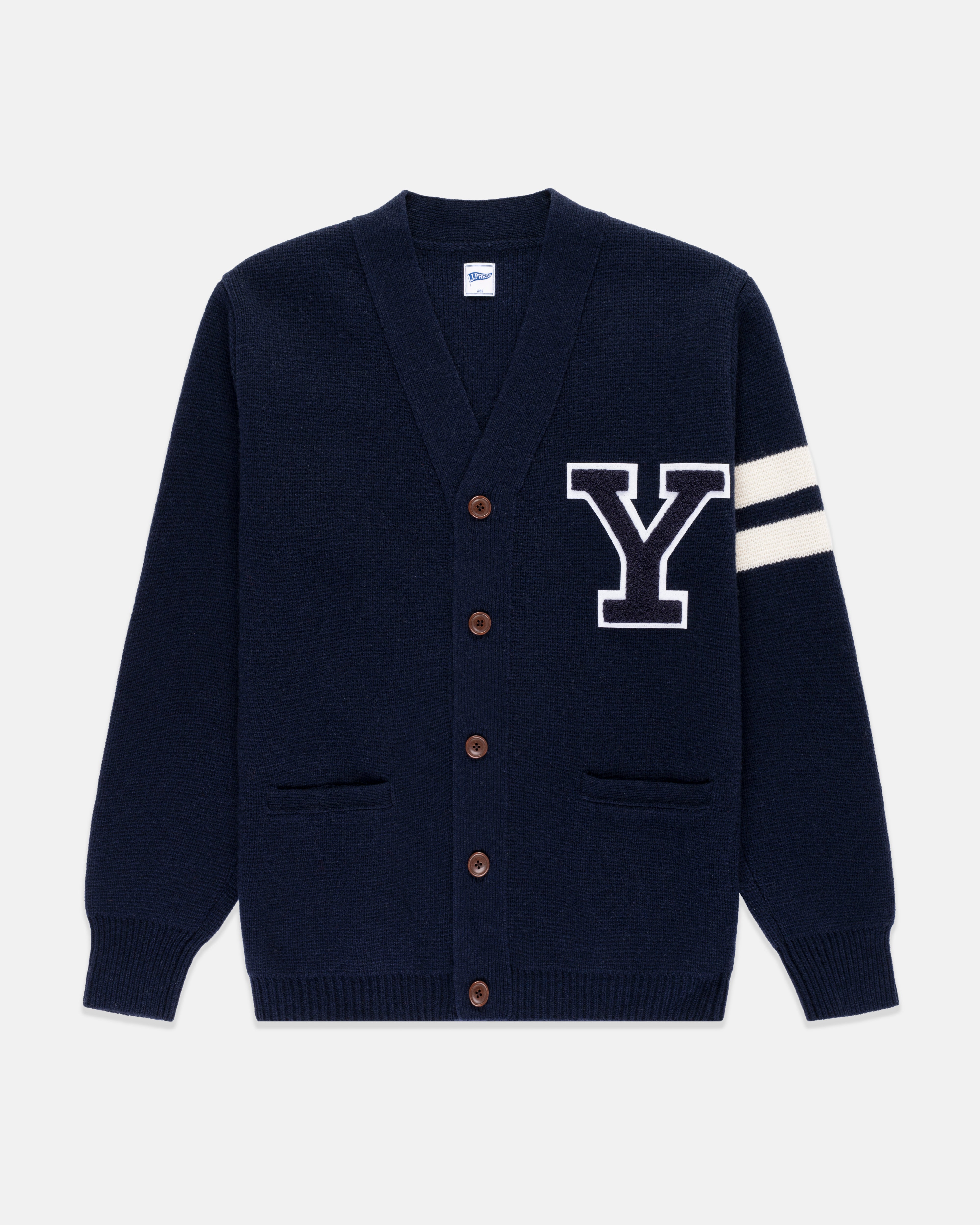 Yale Wool Varsity Cardigan