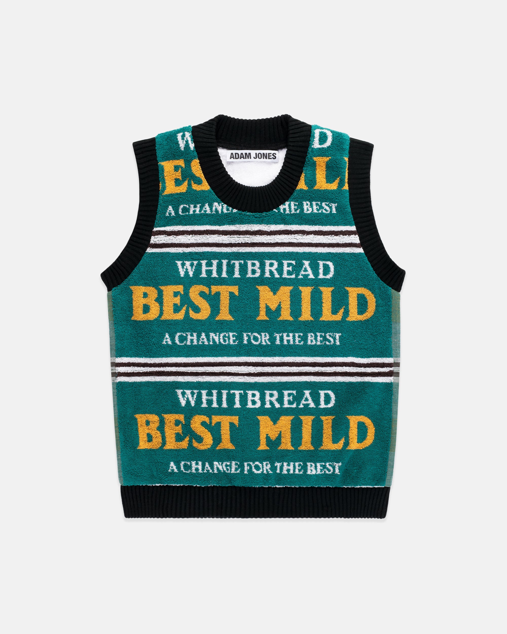 Made-in-England Best Mild Vintage Beer Towel Vest