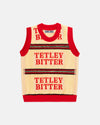 Made-in-England Tetley Vintage Beer Towel Vest