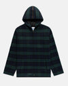 Blackwatch Tartan Melton Wool Zermatt Coat