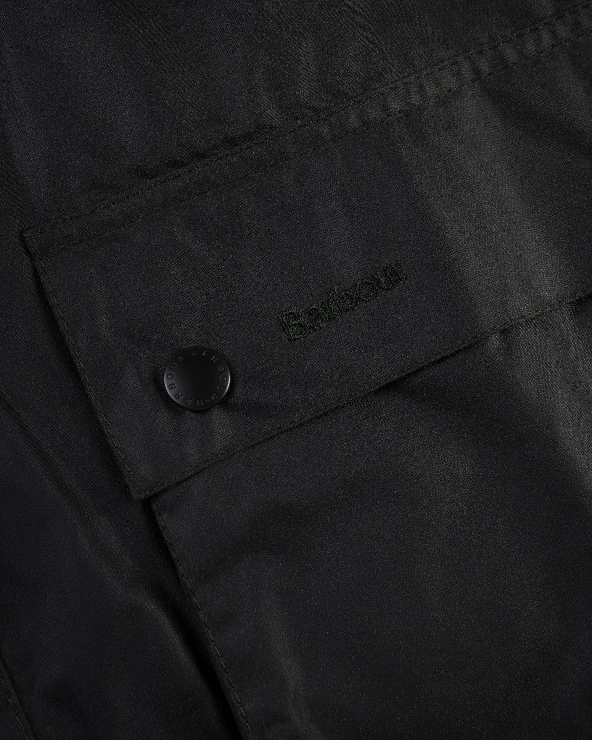 Made-in-England Barbour Sage Bedale® Wax Jacket