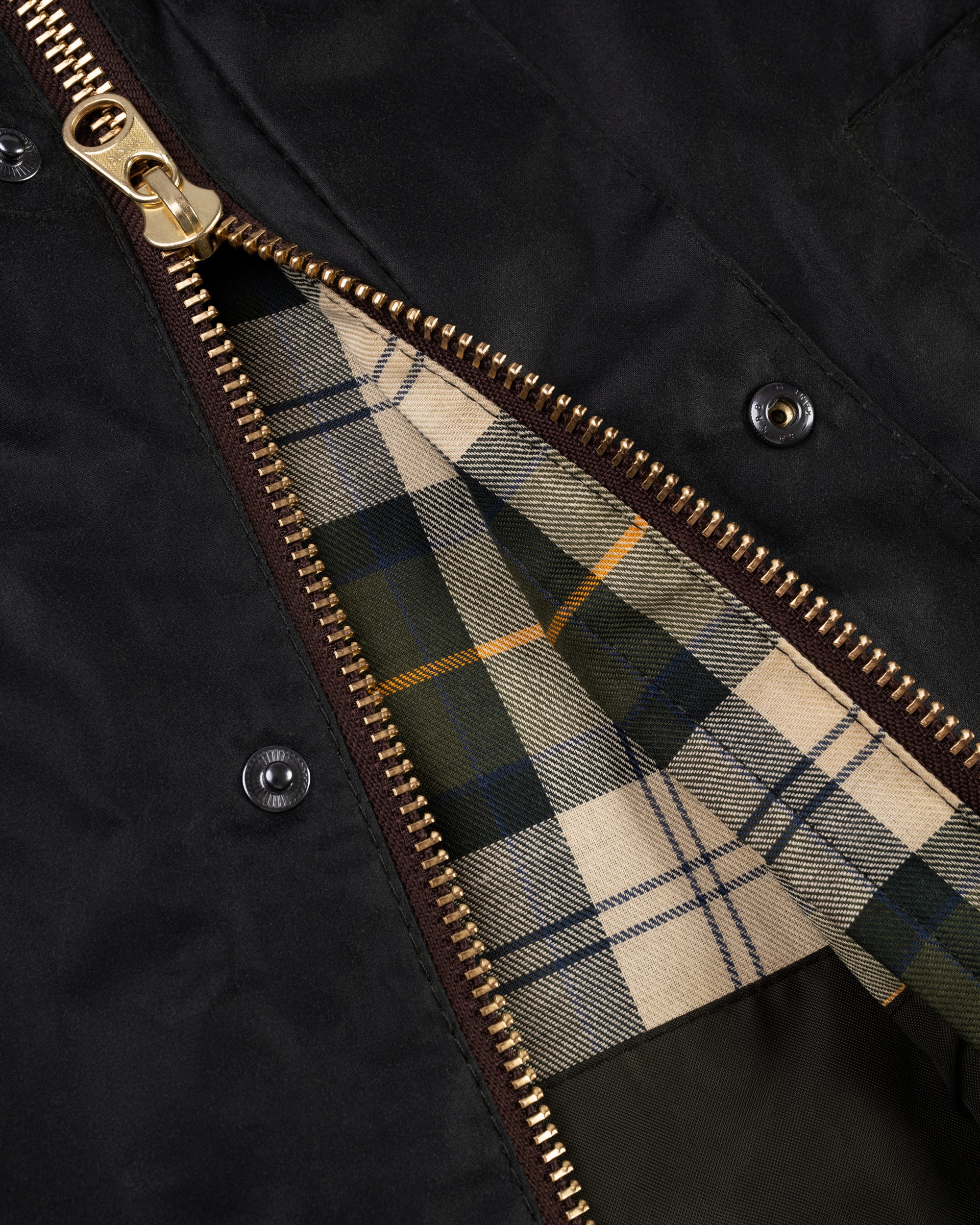 Made-in-England Barbour Sage Bedale® Wax Jacket