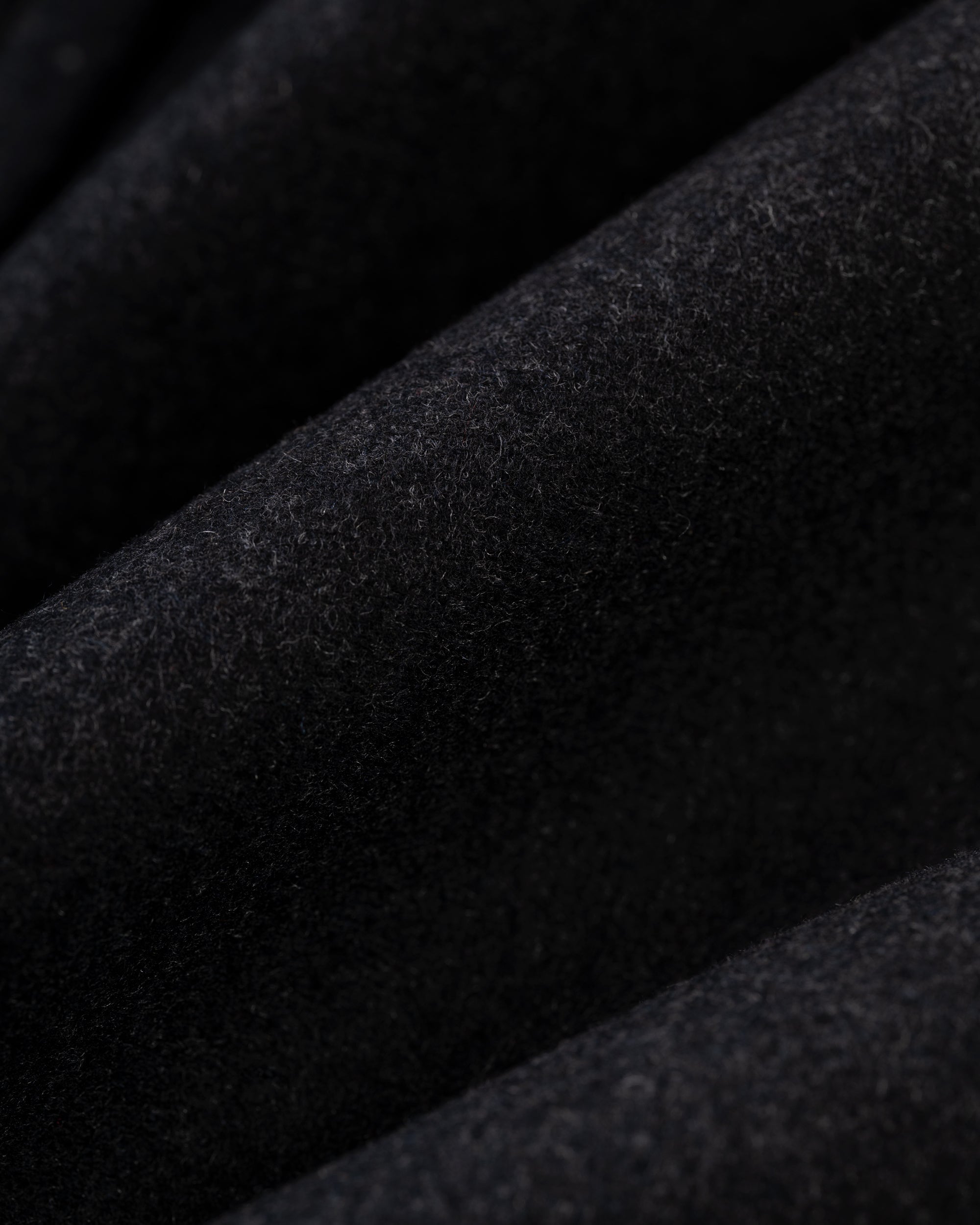 Grey Melton Wool Zermatt Coat