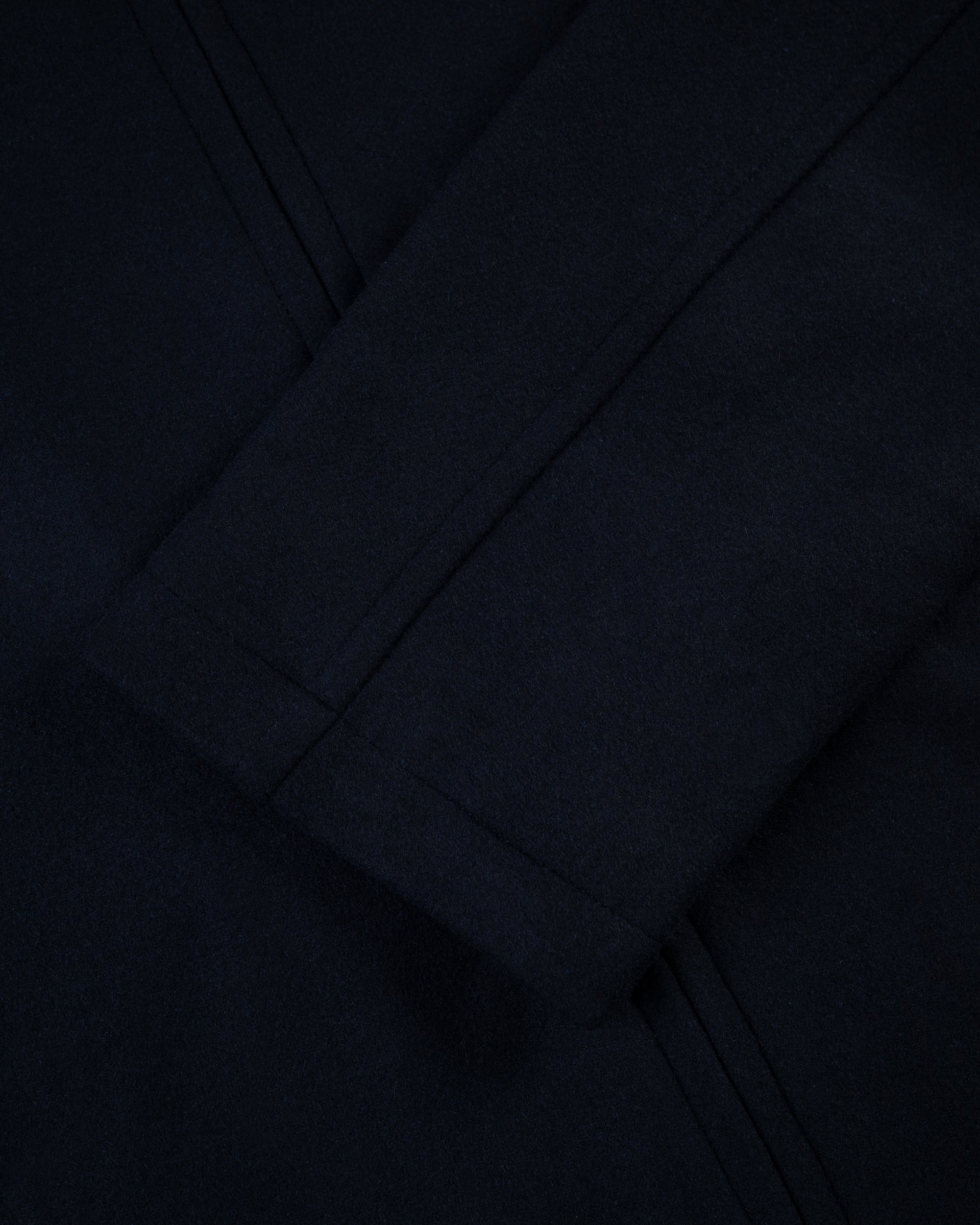 Navy Melton Wool Zermatt Coat