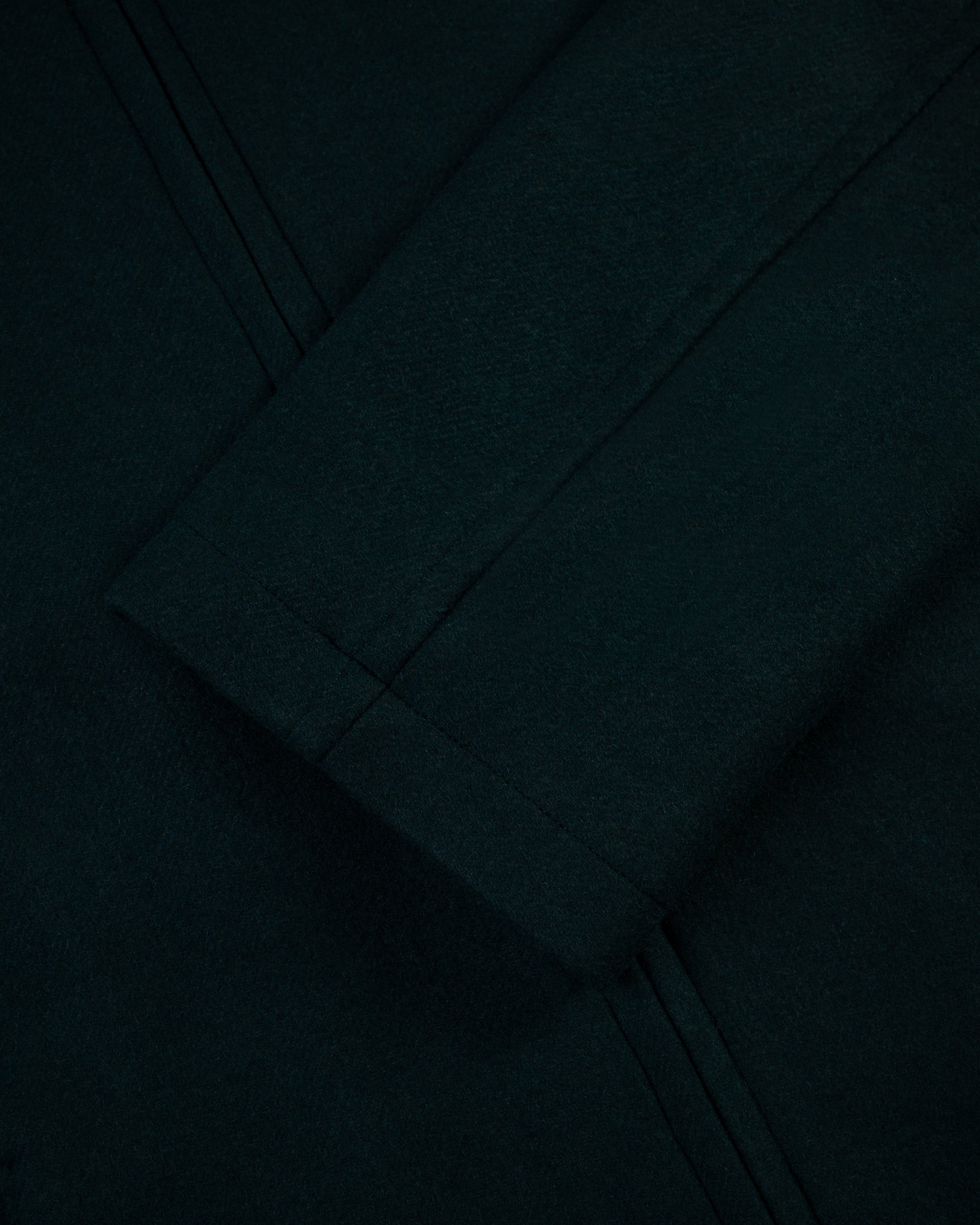 Bottle Green Melton Wool Zermatt Coat