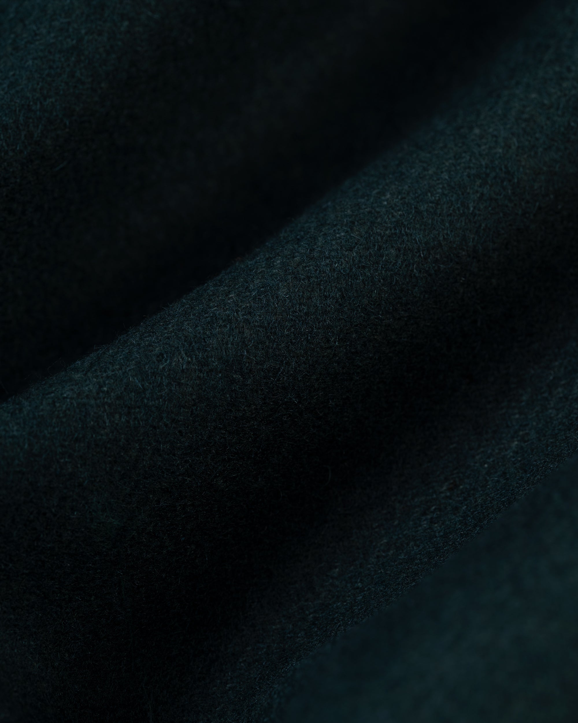 Bottle Green Melton Wool Zermatt Coat