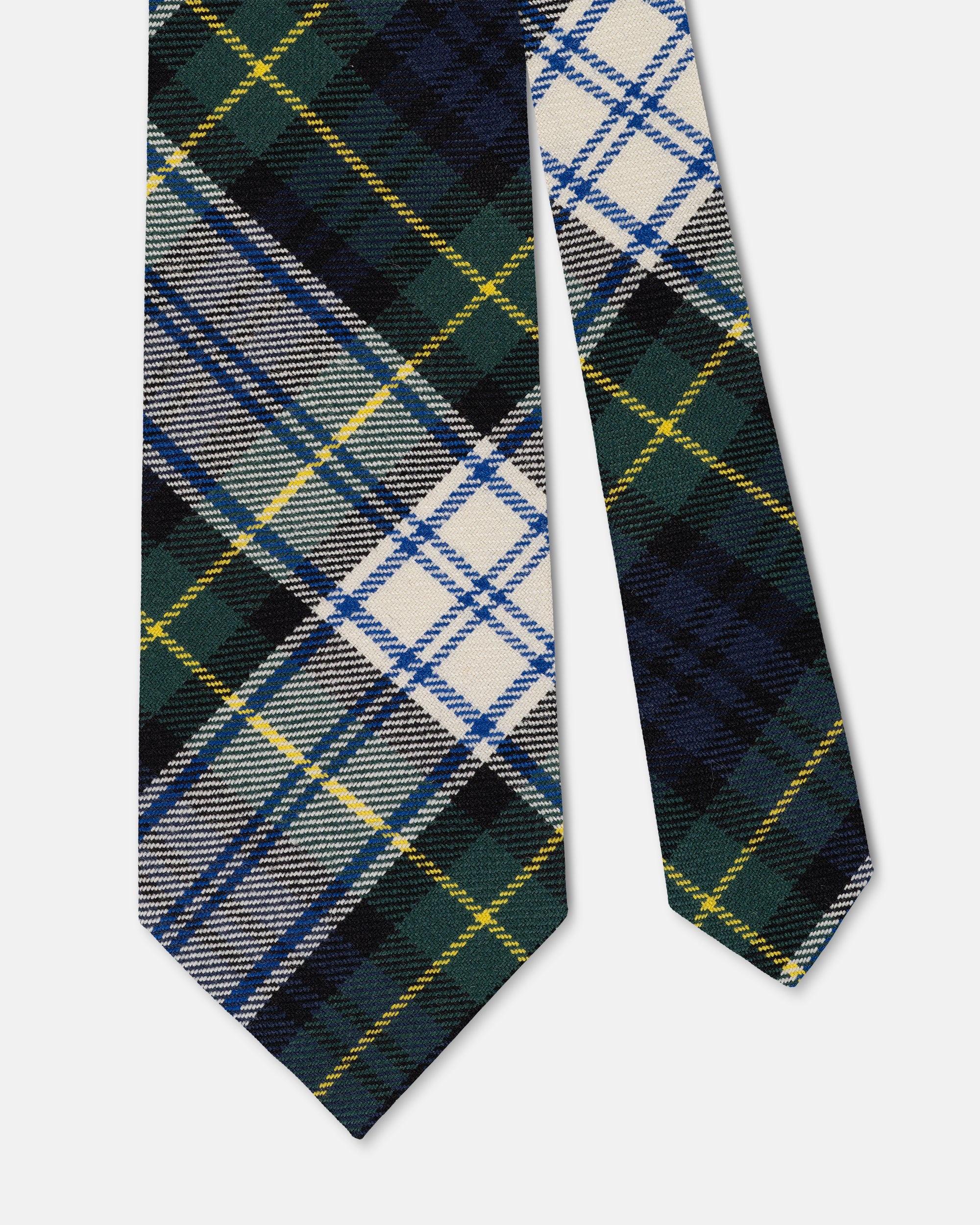 Made-in-England Dress Gordon Tartan Wool Tie