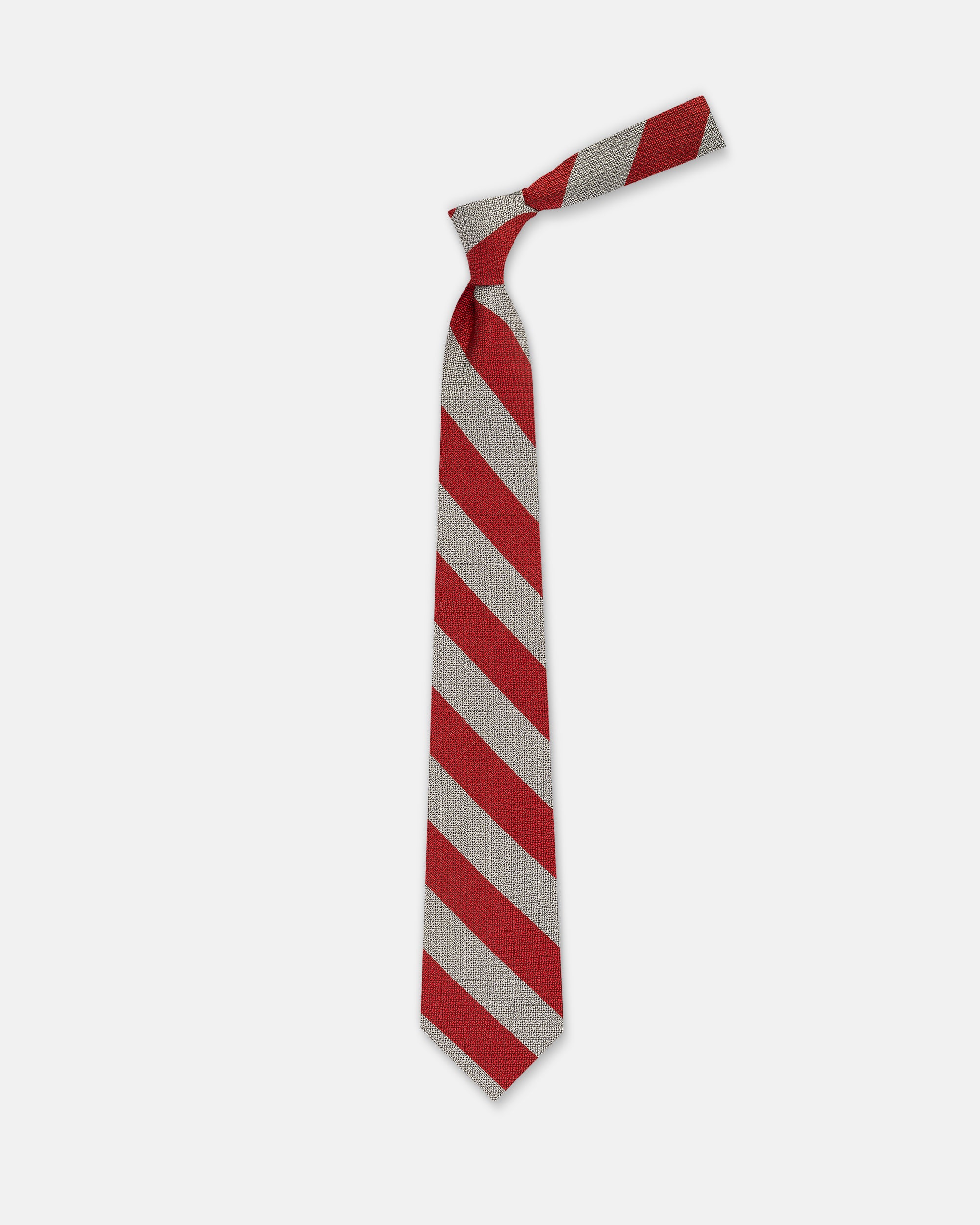 Made-in-USA Old Fettes Loretto Non-Crease Silk Tie