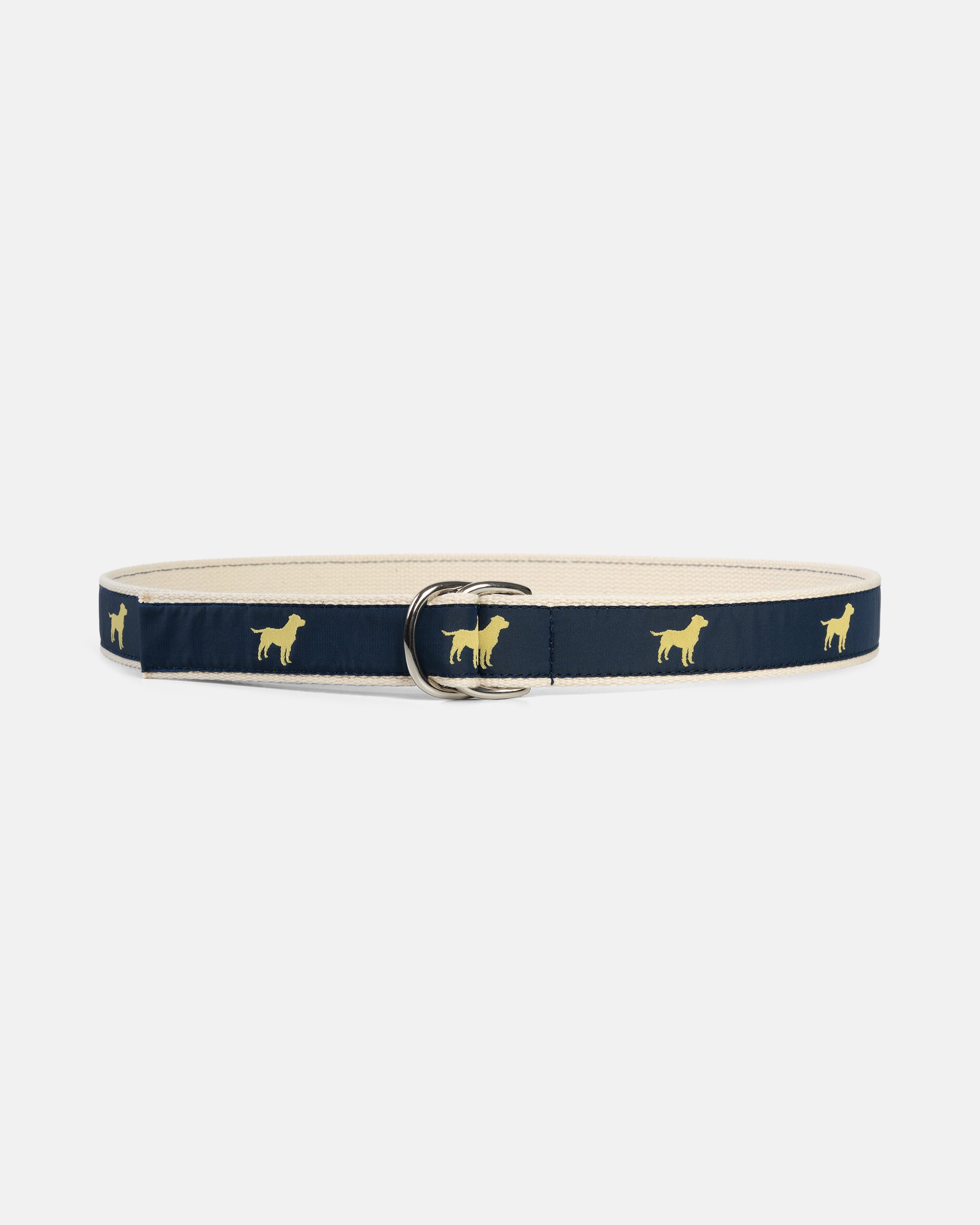 Made-in-USA Retrievers Motif D Ring Belt