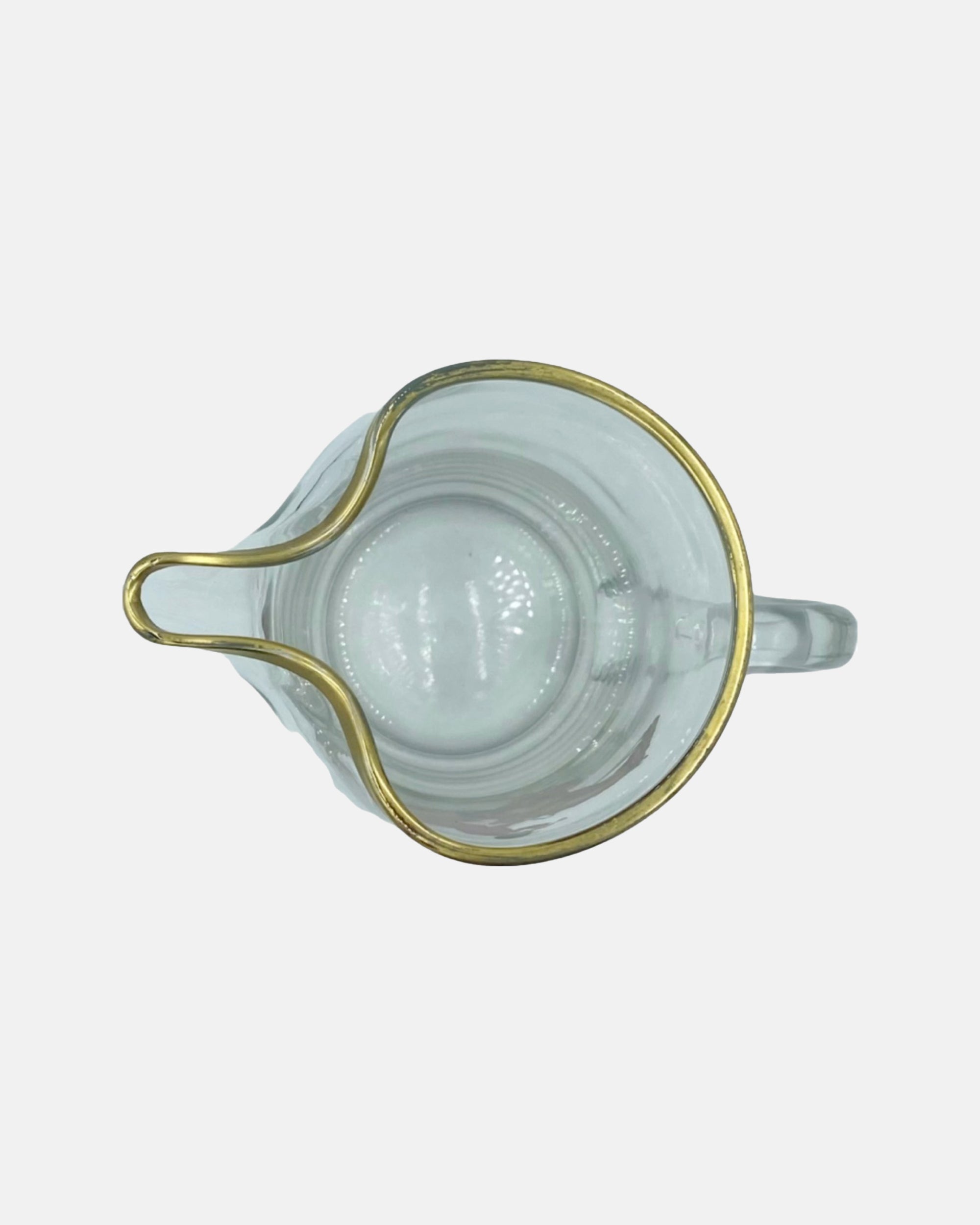 Vintage Frank Vosmansky Equestrian Glass Pitcher with Stirrer