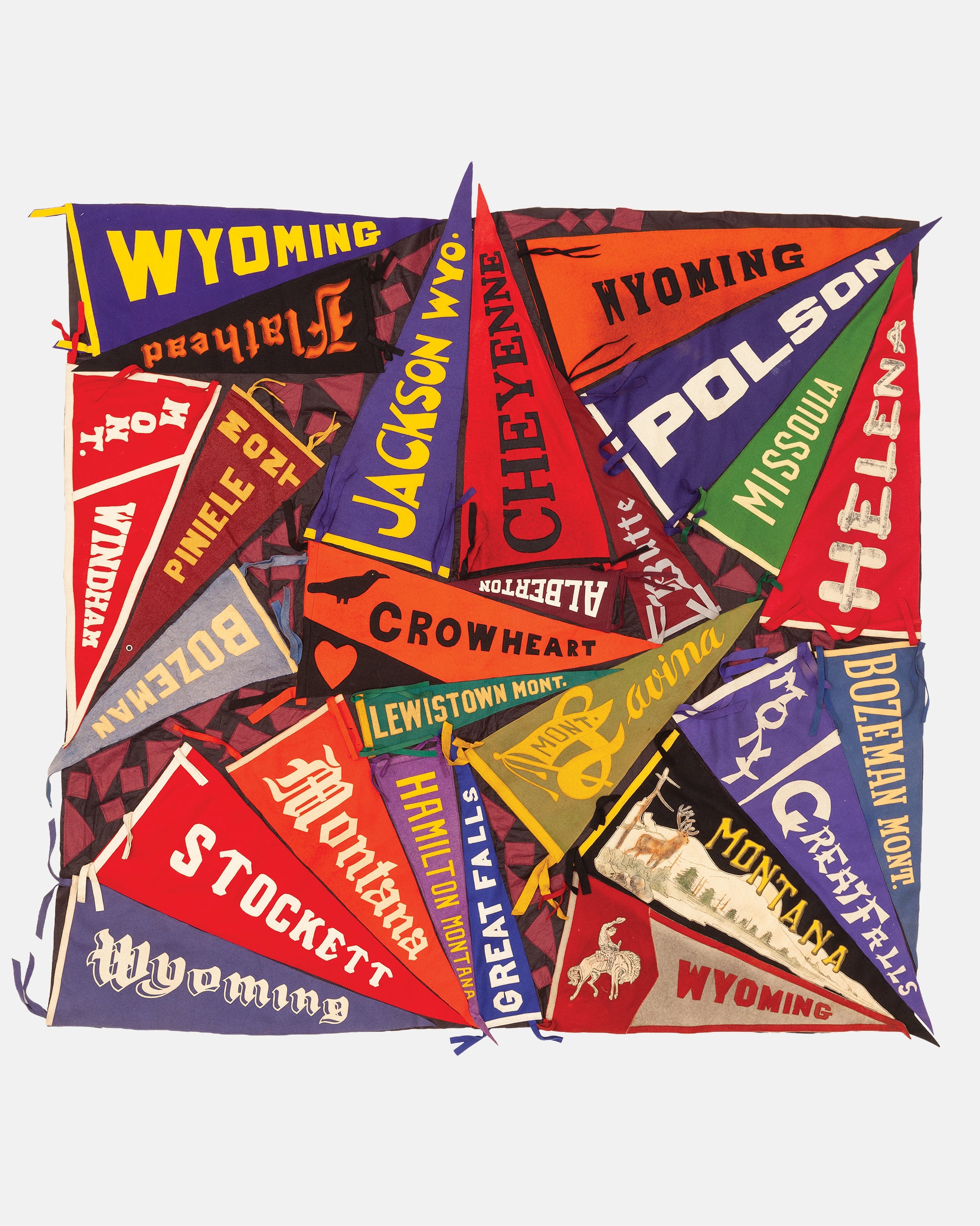 Vintage Pennant Quilt - Town and Country #11