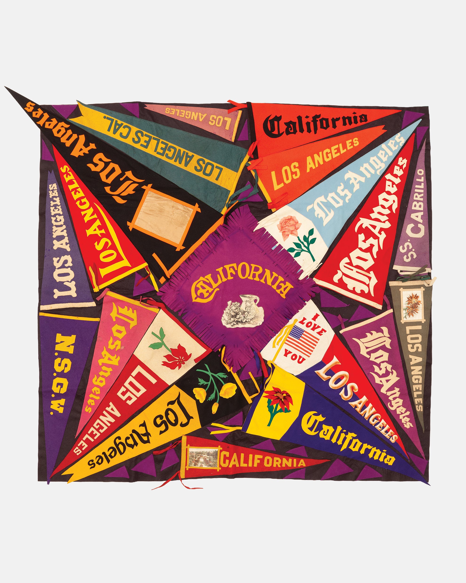 Vintage Pennant Quilt - Town and Country #25