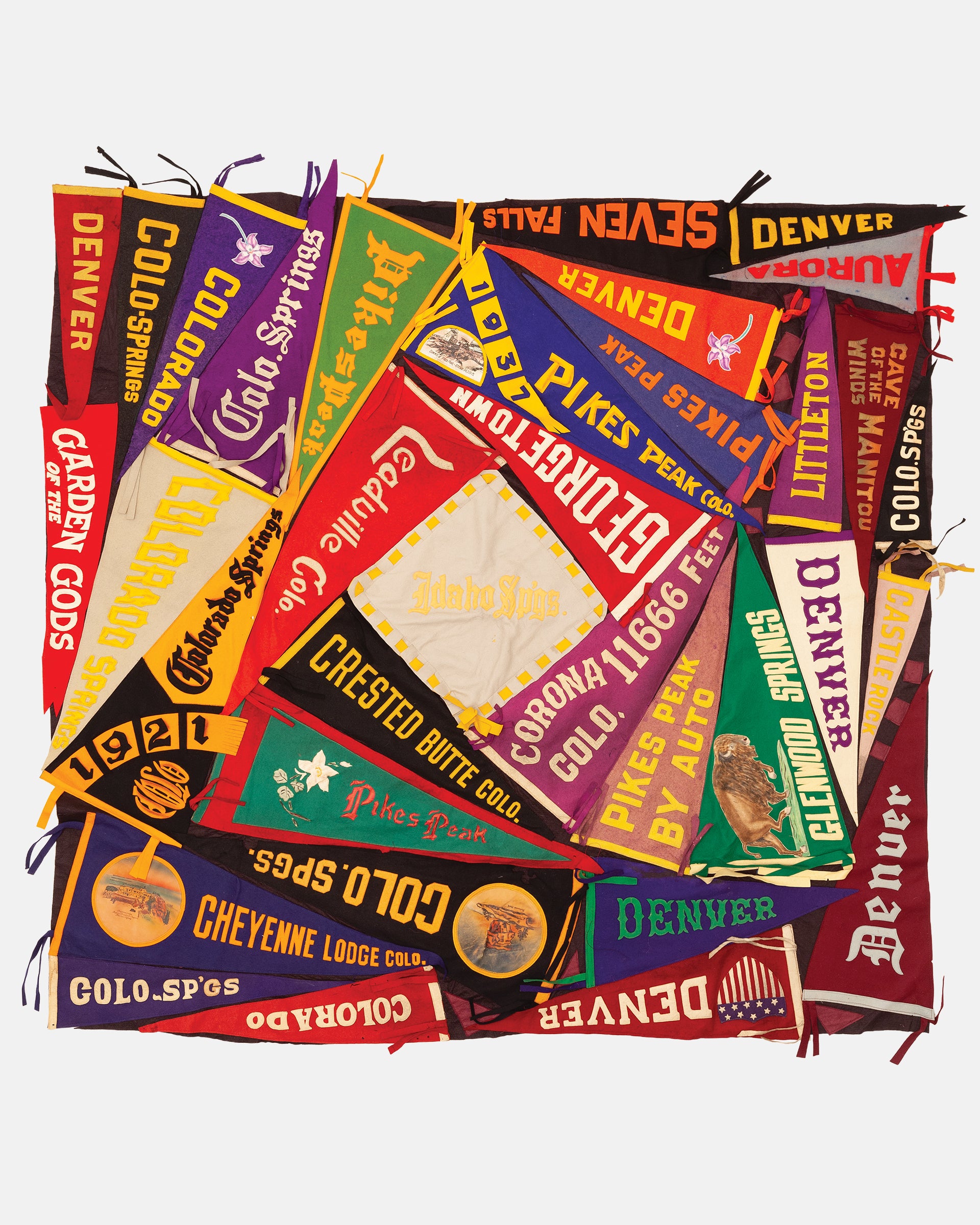 Vintage Pennant Quilt - Town and Country #31