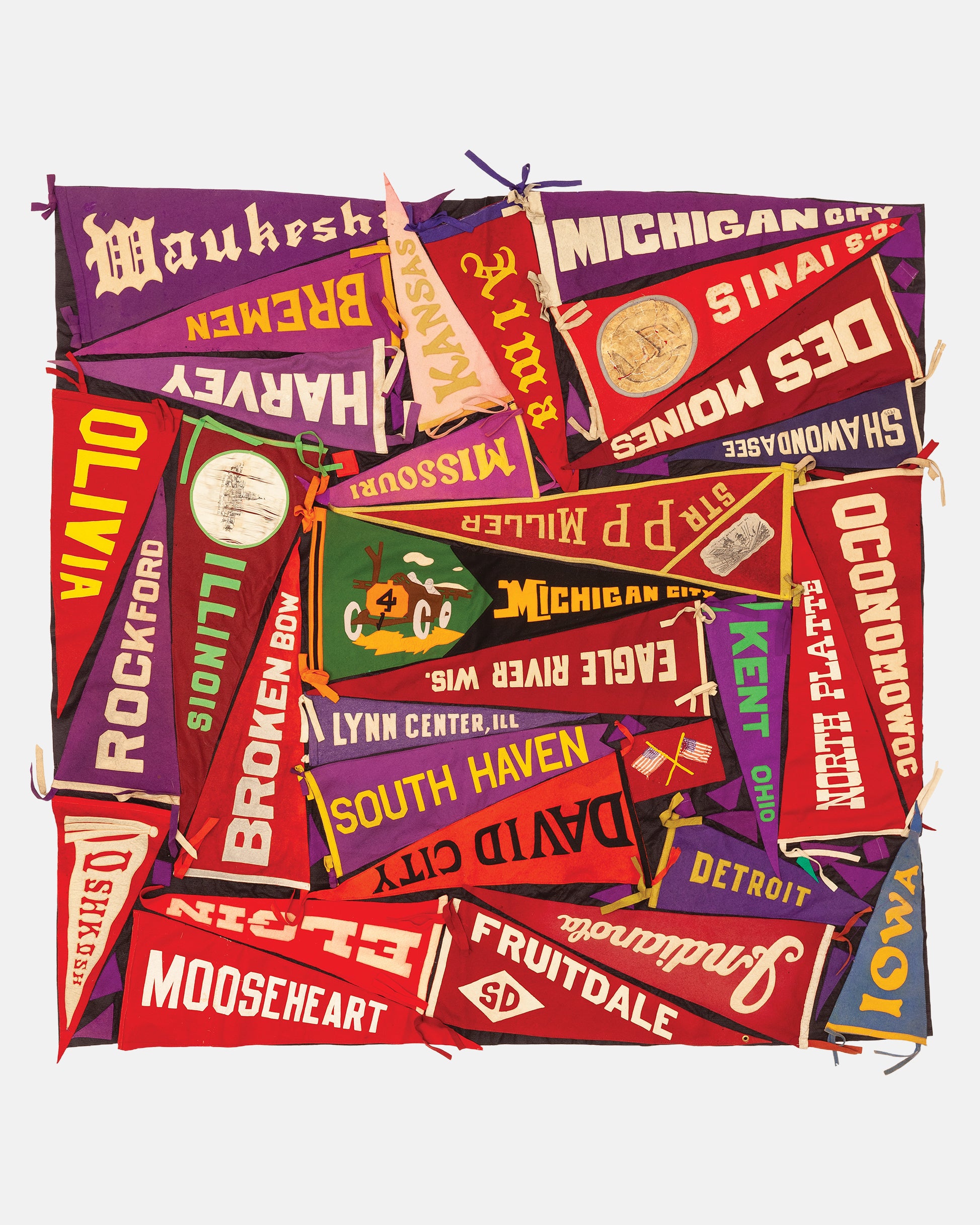 Vintage Pennant Quilt - Town and Country #9