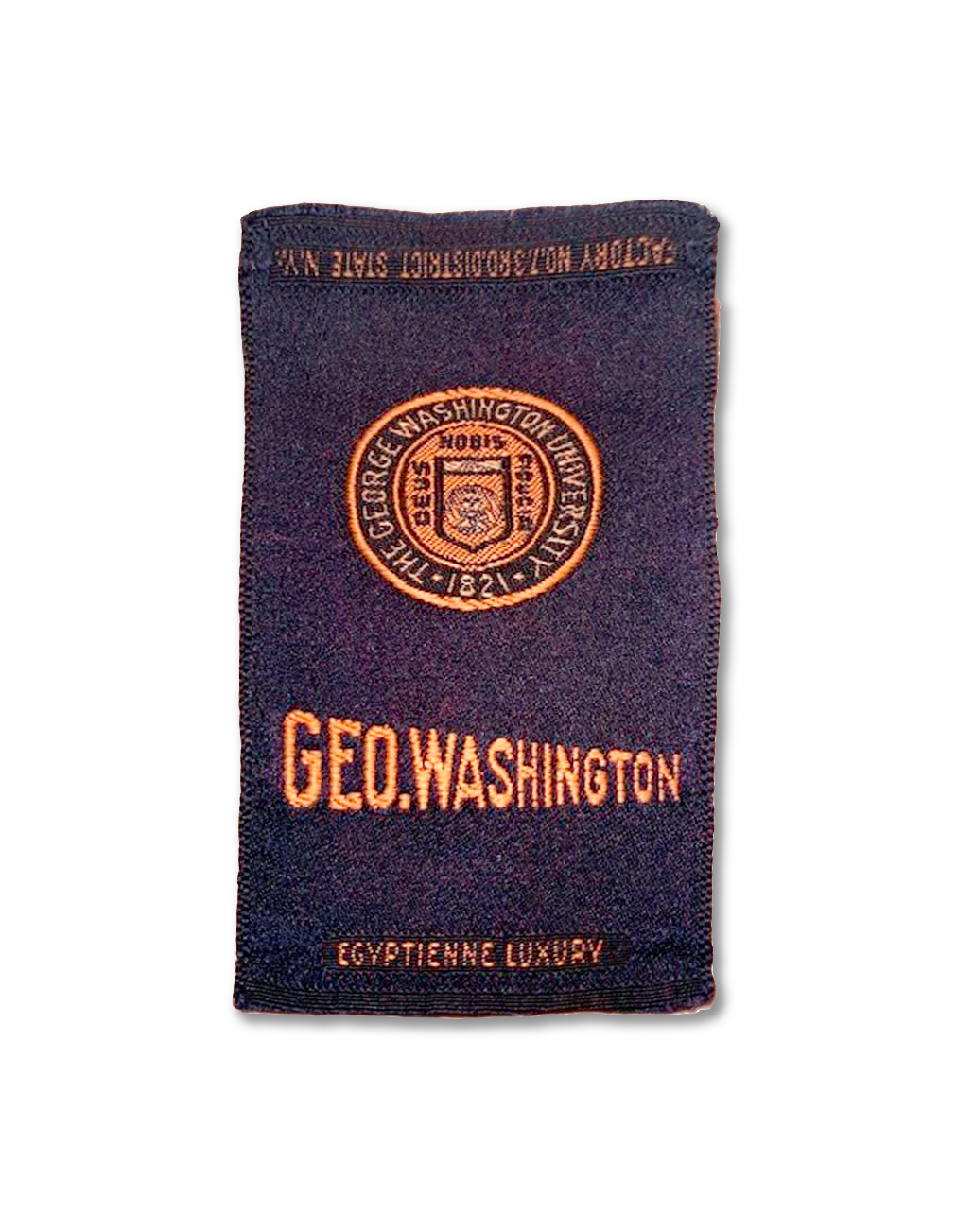 George Washington University Silk Paperweight