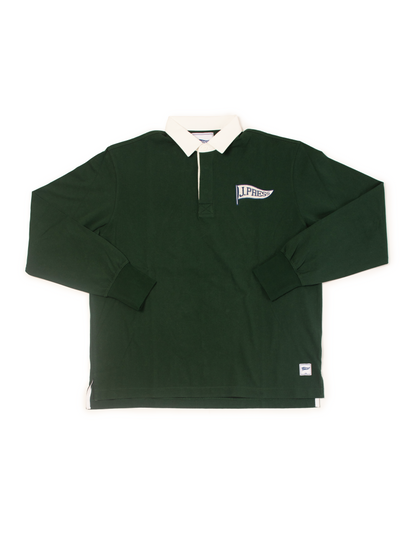 J. PRESS RUGBY SHIRT - GREEN