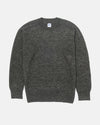 Grey Wool Crewneck Sweater - Trim Fit