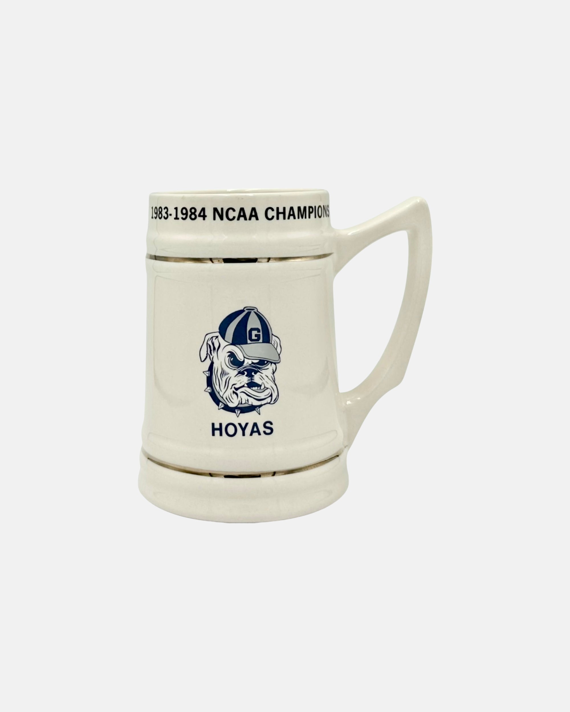 Vintage Georgetown University Hoyas 1983-1984 NCAA Champions Mug