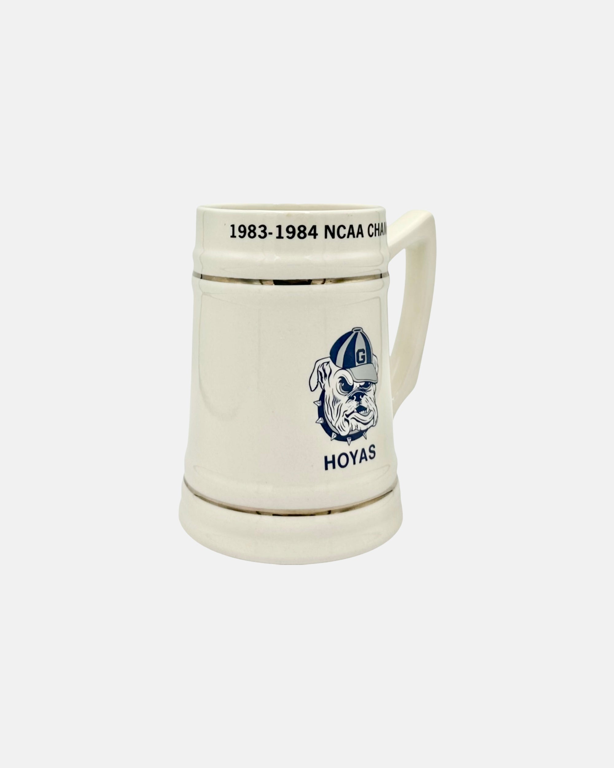 Vintage Georgetown University Hoyas 1983-1984 NCAA Champions Mug