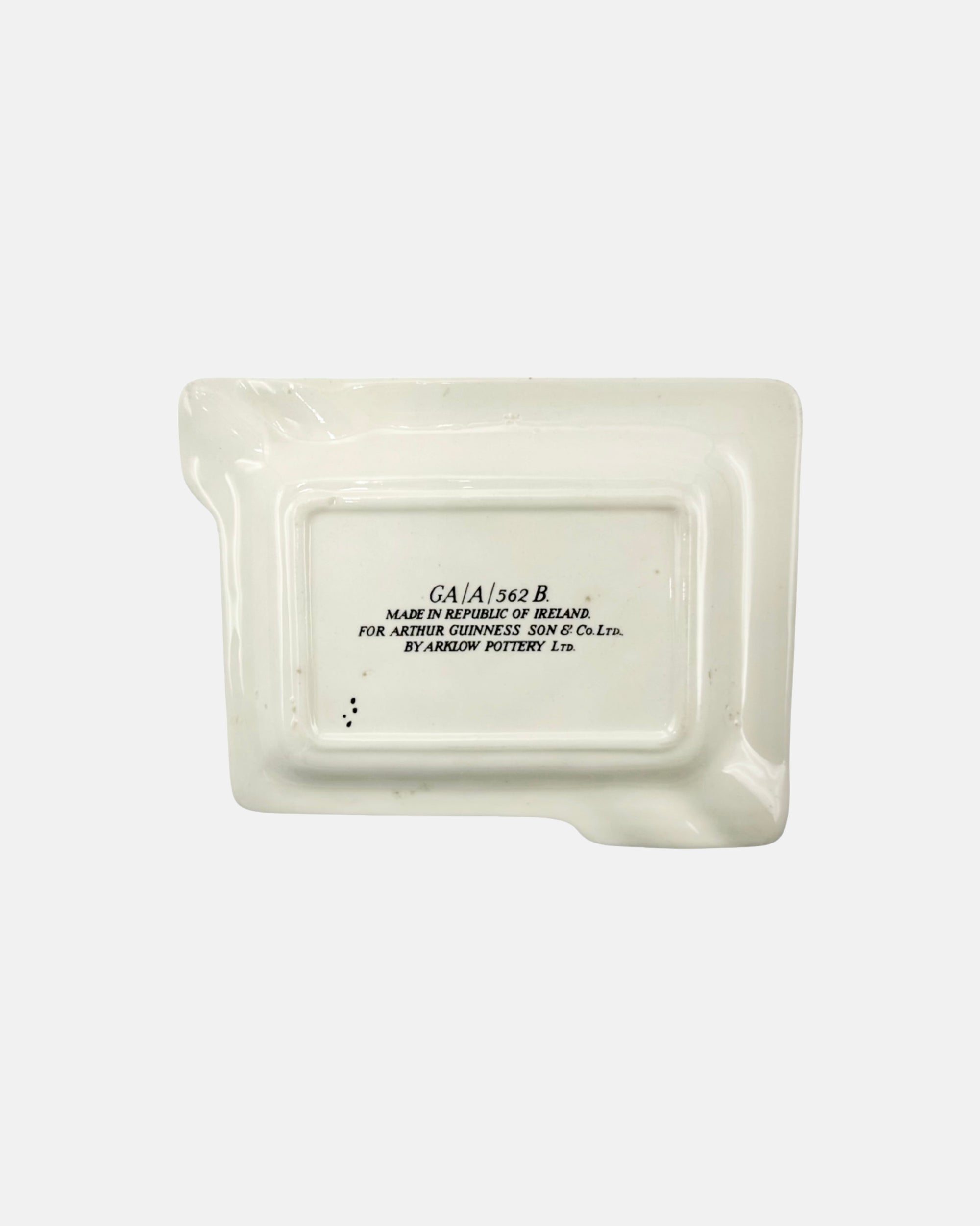 Vintage Guinness is Good For You Beer Ceramic Ashtray