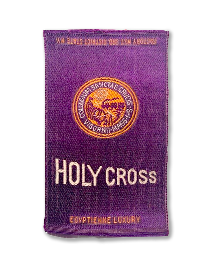 College of the Holy Cross Silk Paperweight