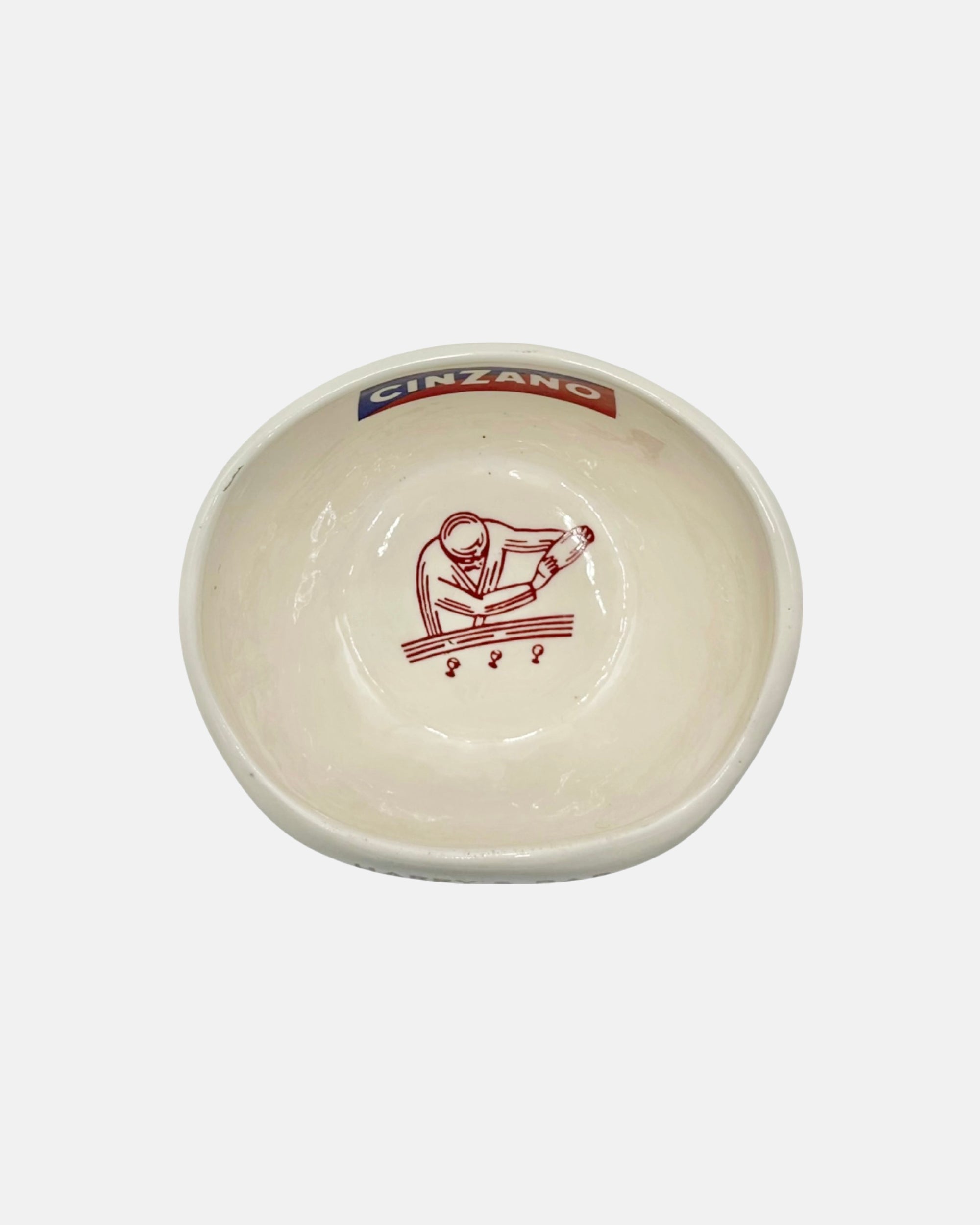 Vintage Harry's Bar Roma Italy Cinzano Ceramic Bowl