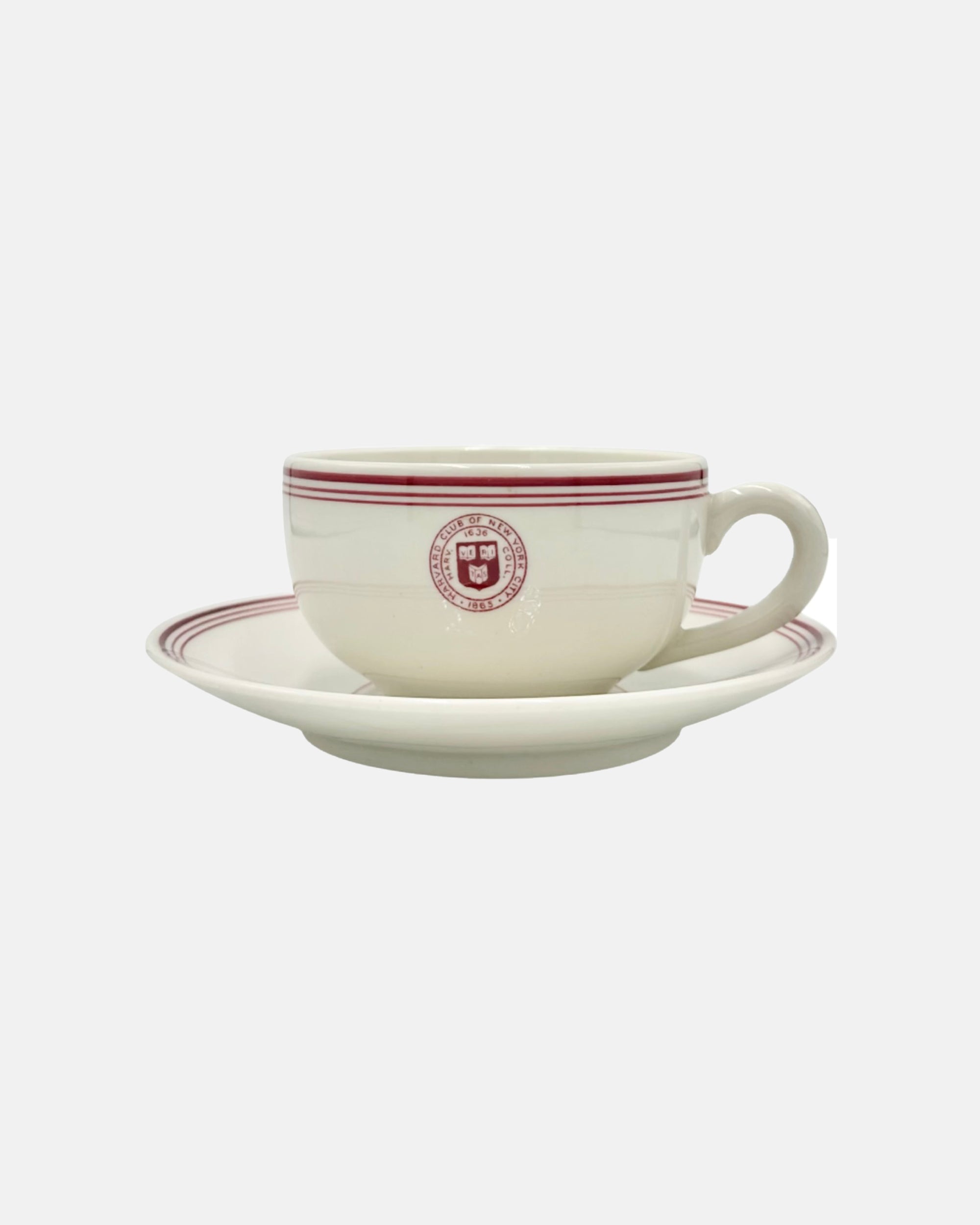 Vintage Harvard Club of New York City Cup & Saucer