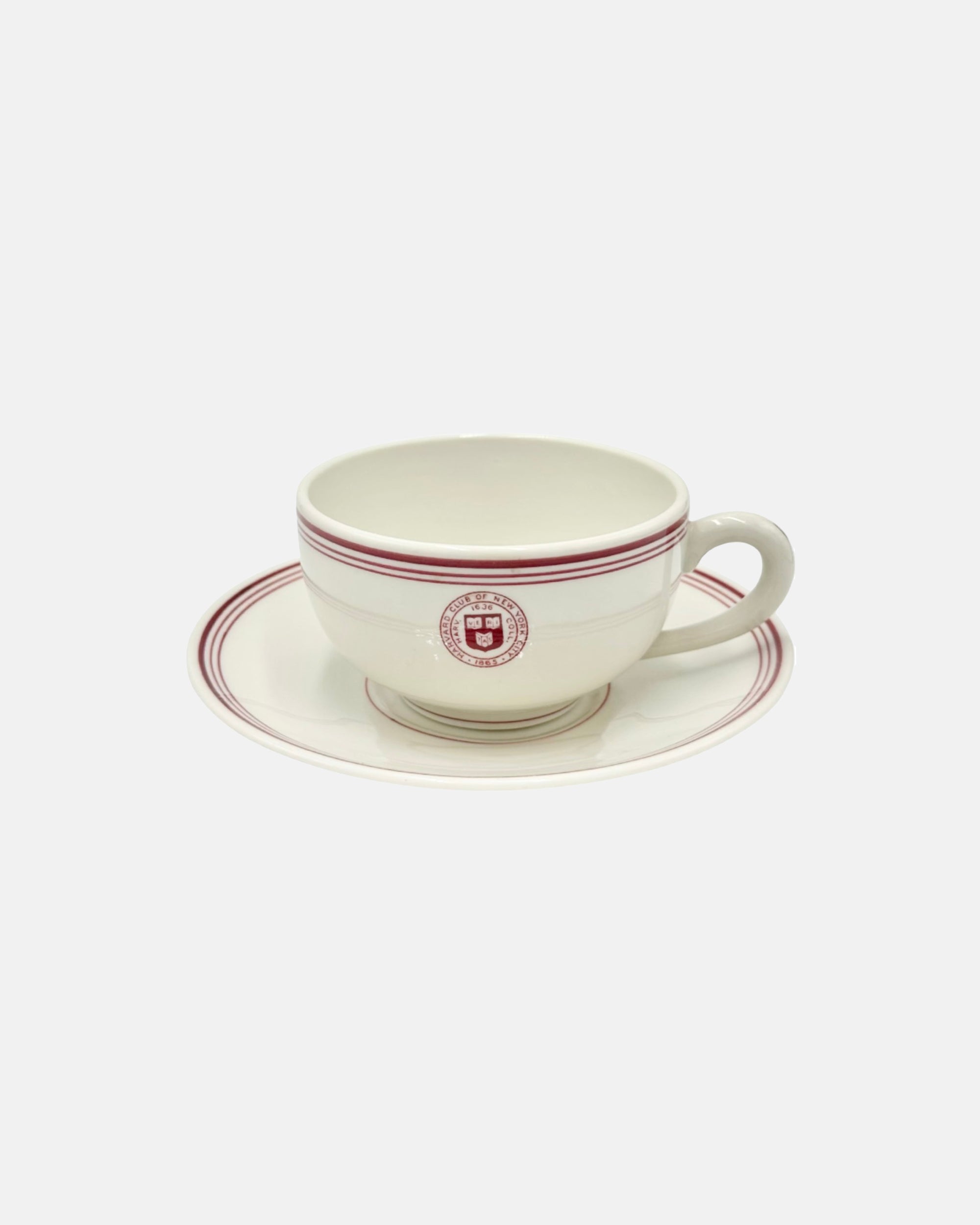 Vintage Harvard Club of New York City Cup & Saucer
