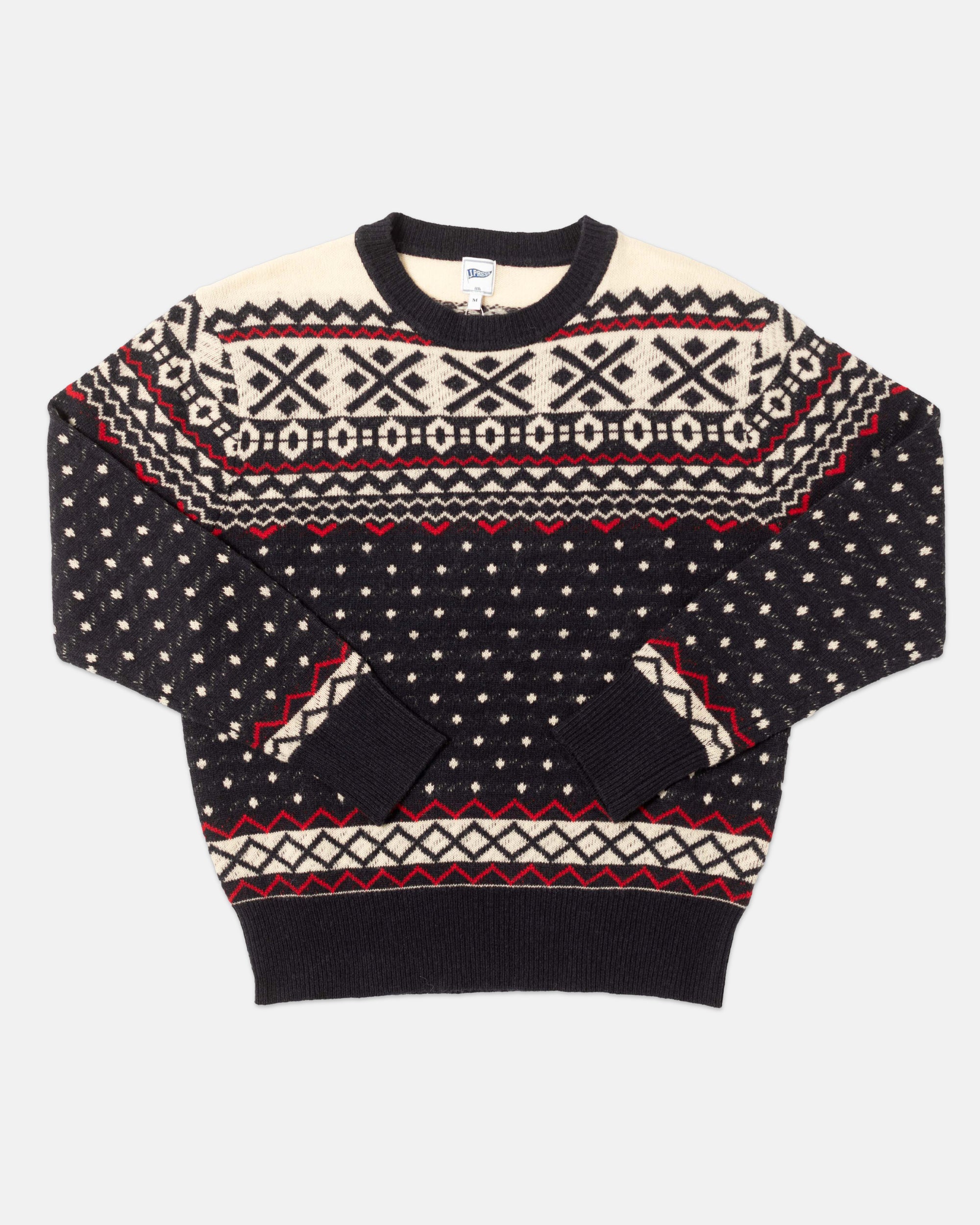 Nordic Style Ski Sweater - Trim Fit