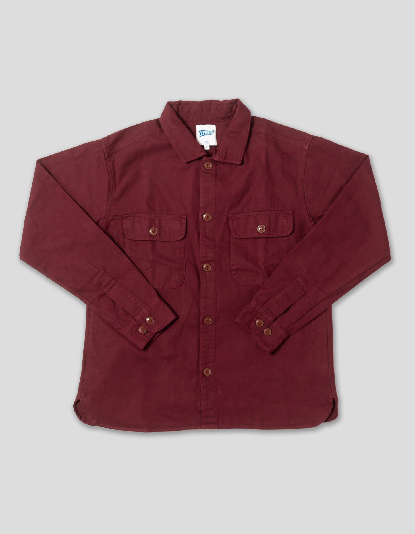 CANVAS OVERSHIRT - BURGUNDY